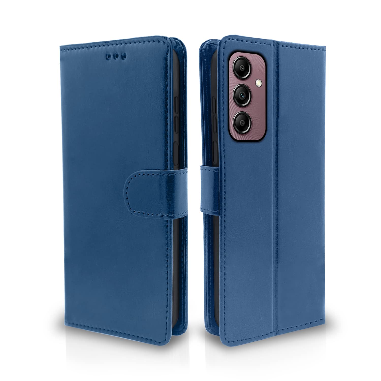 Pikkme Samsung Galaxy A14 5G Vintage Flip Cover | Blue