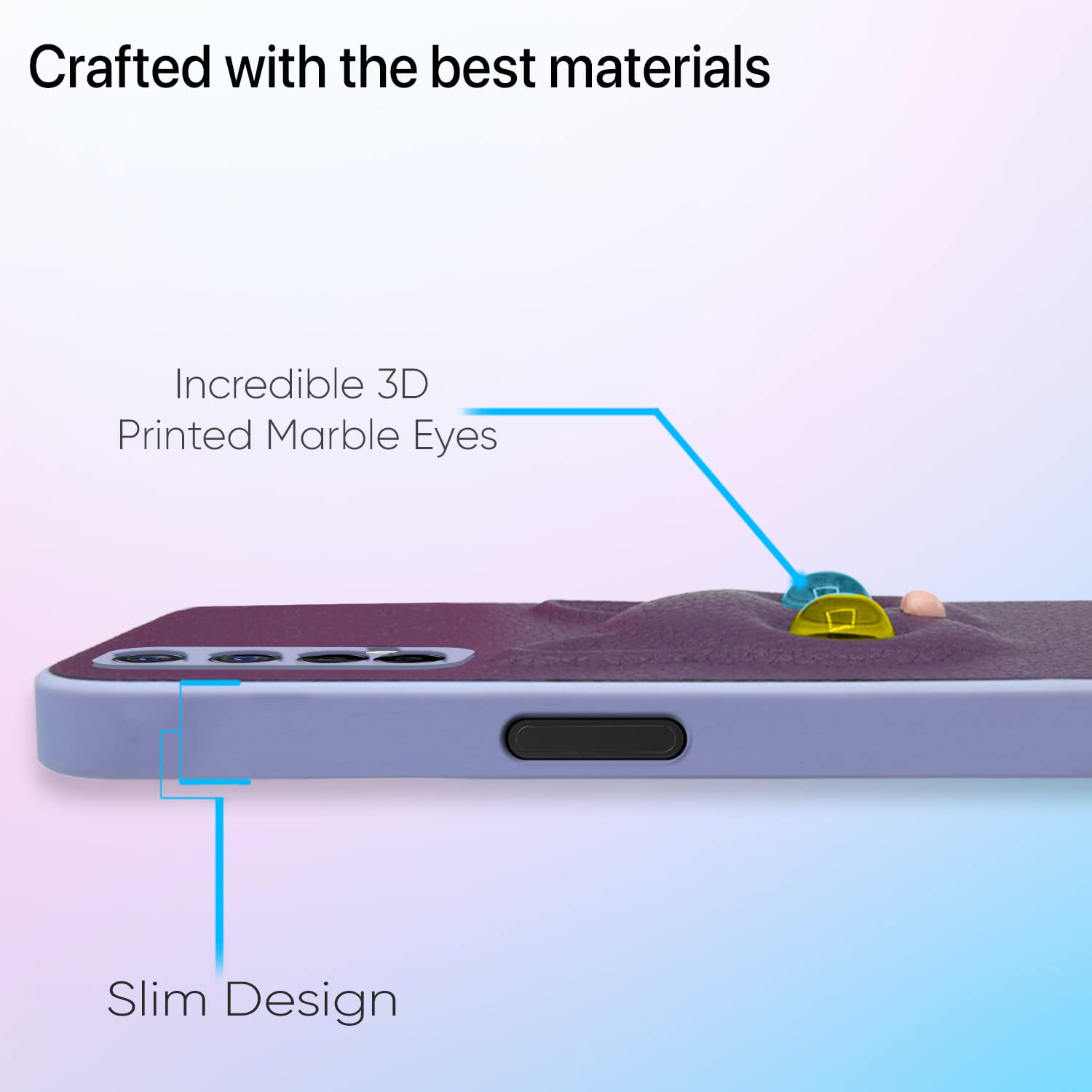 Purple Cat mobile cover for Realme 7/Narzo 30 4G/Narzo 20 Pro – Pikkme – photo 3