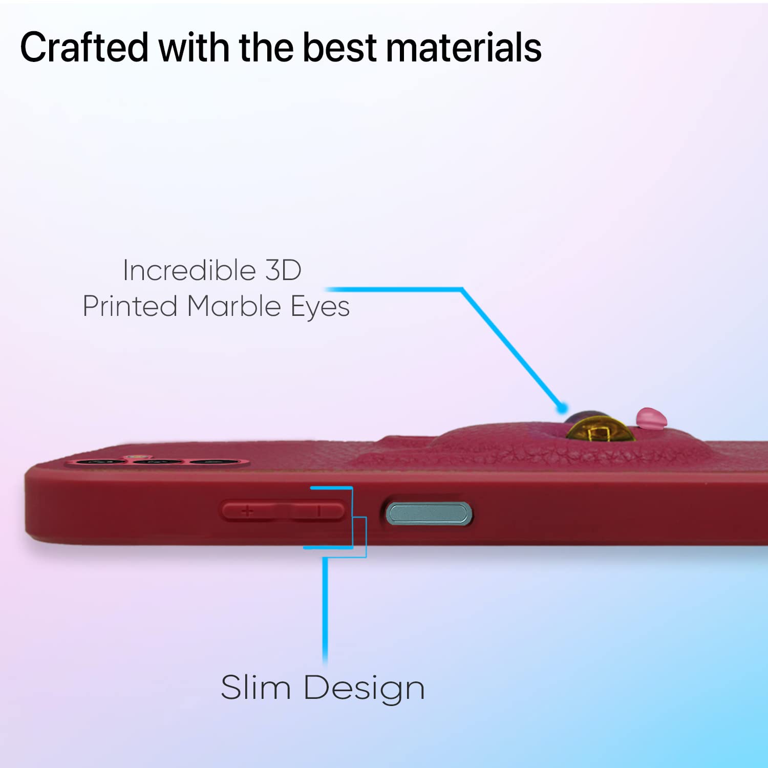 Pikkme Samsung Galaxy M13 4G Cat Case | Pink