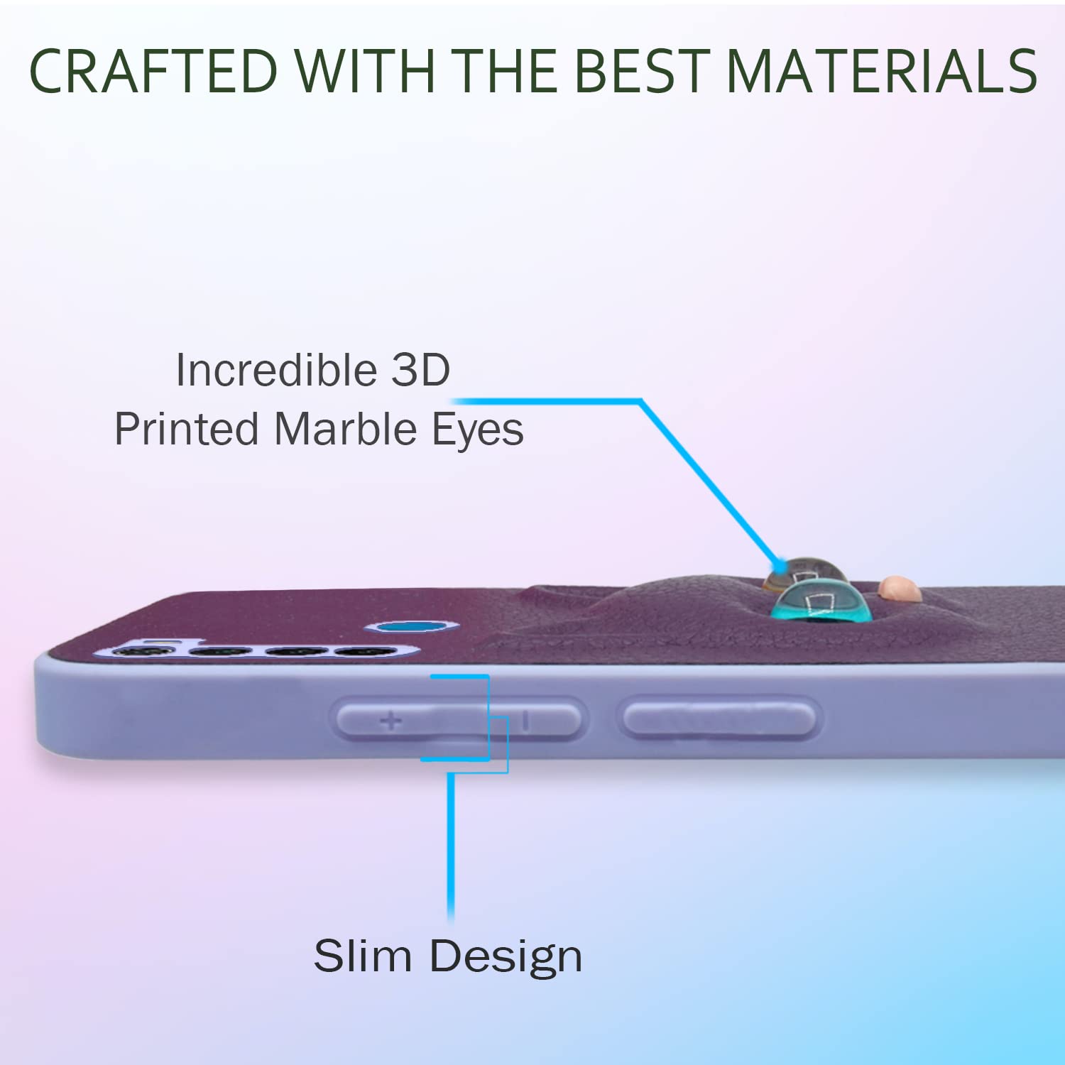 Pikkme Mi Redmi Note 8 Cat Case | Purple