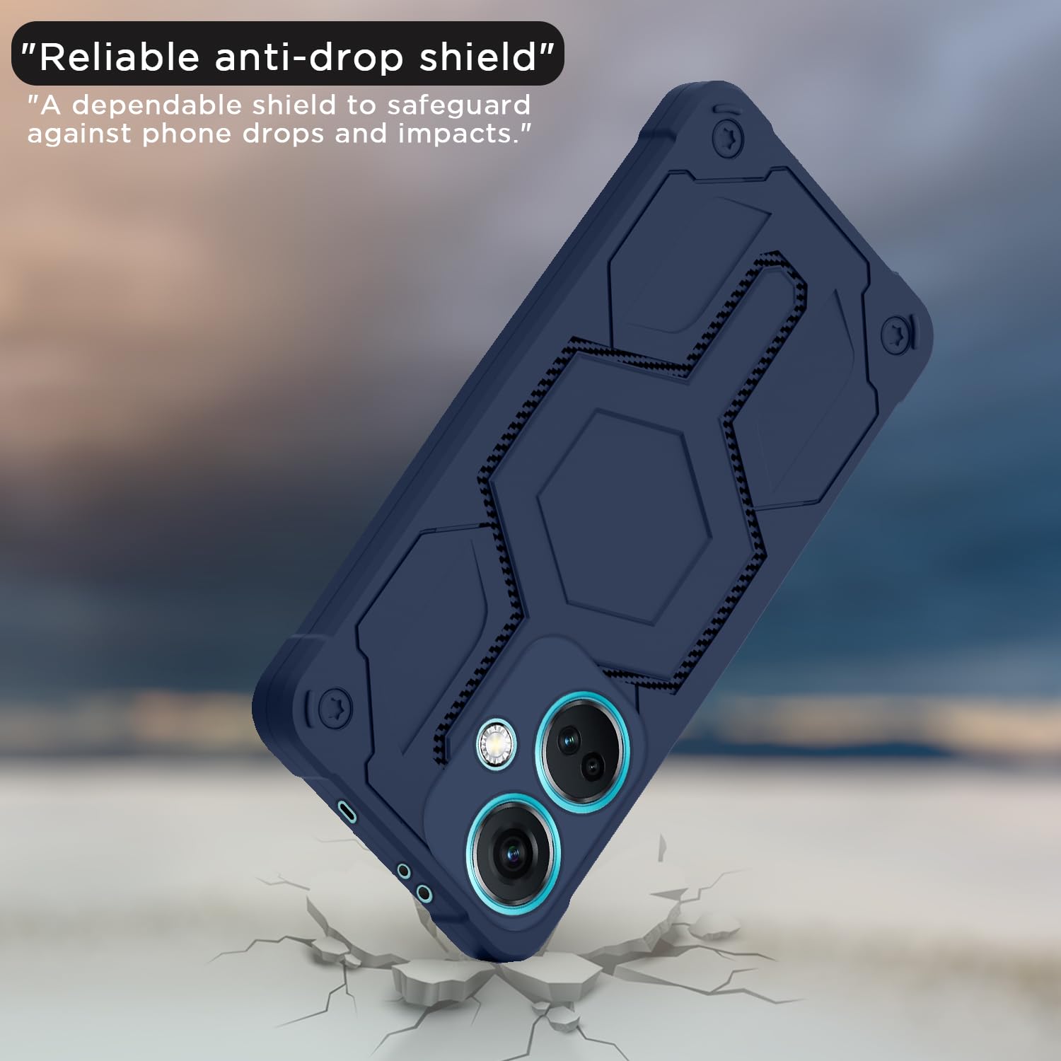 Pikkme Rugged Armed Back Cover
