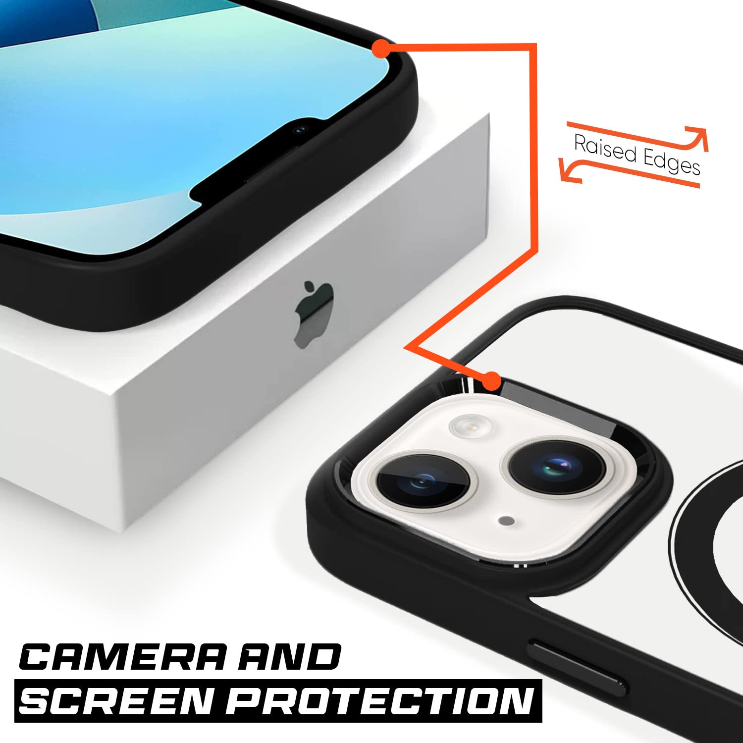 Pikkme iPhone 13 Magsafe Back Cover (Black)