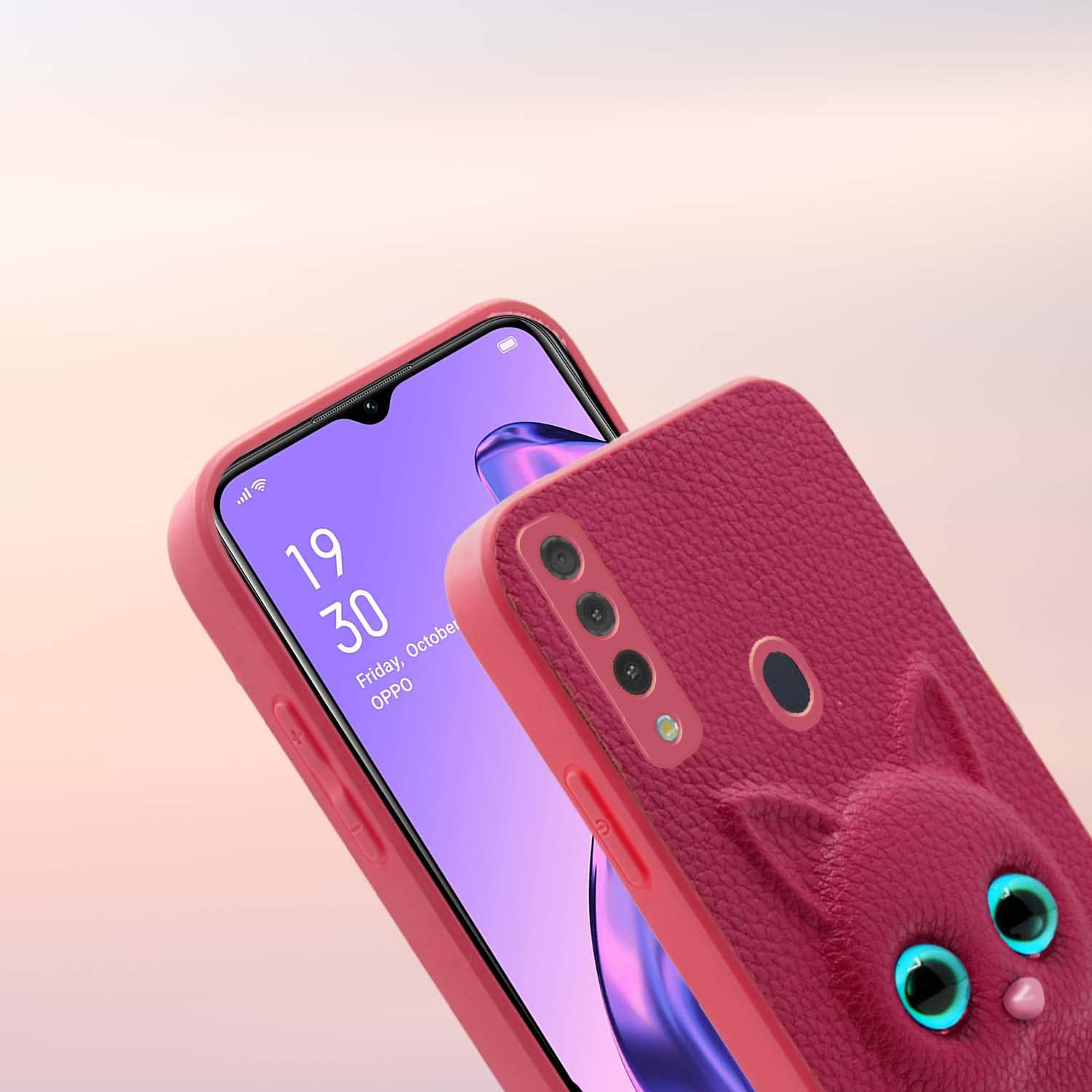 Pikkme Oppo A31 Cat Case | Pink