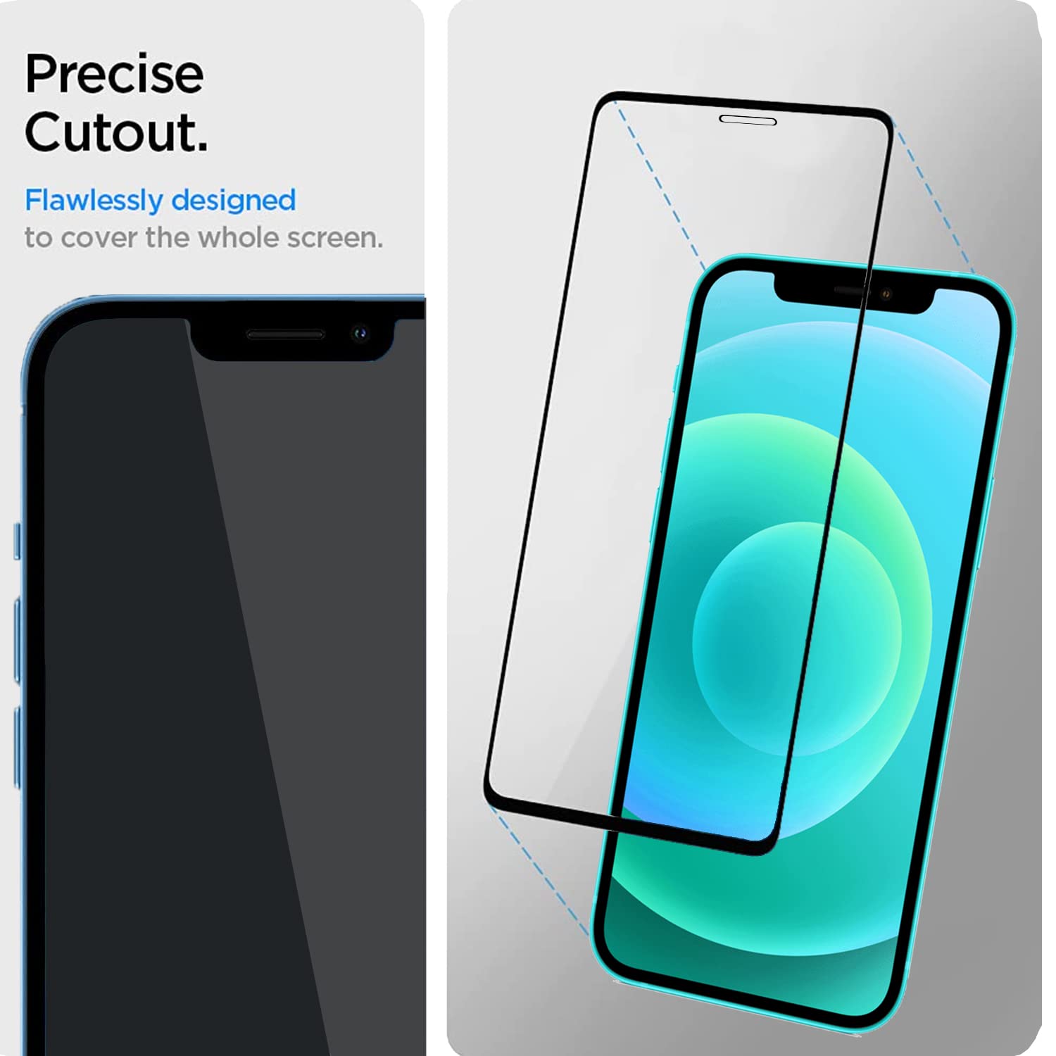 Pikkme iPhone 12 Mini Tempered Glass