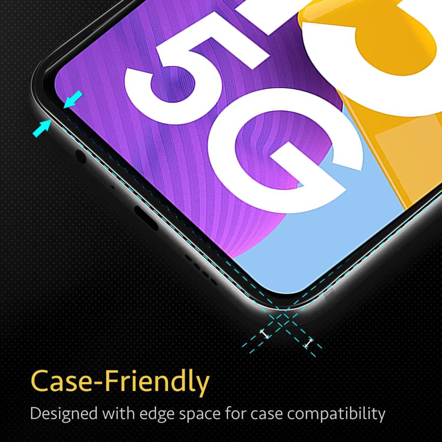 Pikkme Samsung M13 5G tempered glass – photo 4