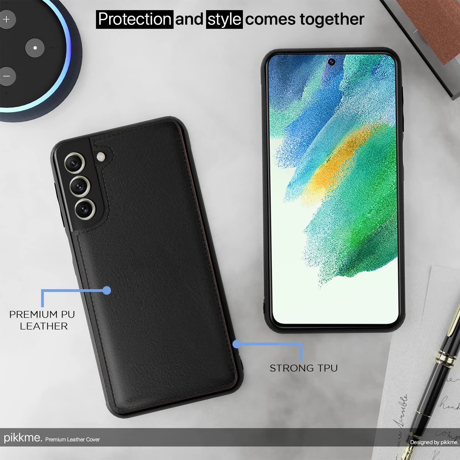 Pikkme black phone cover for Samsung S21 FE 5G – photo 5