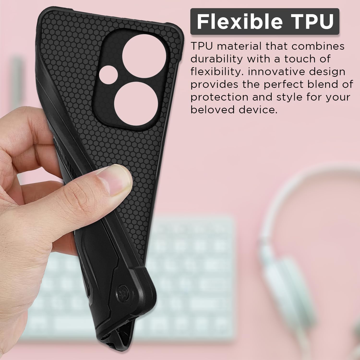 Pikkme Rugged Armed Back Cover