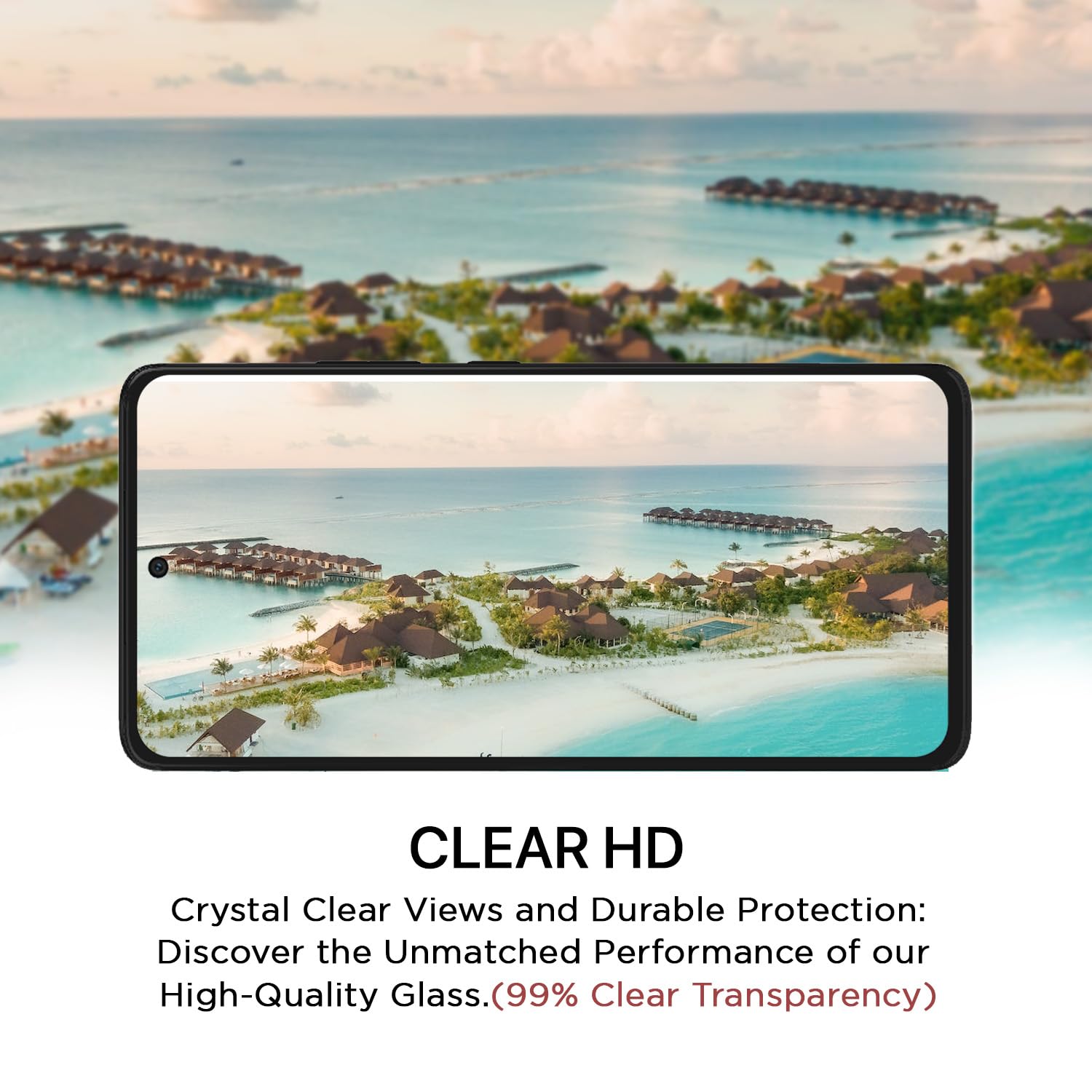 Pikkme Moto G72 Tempered Glass