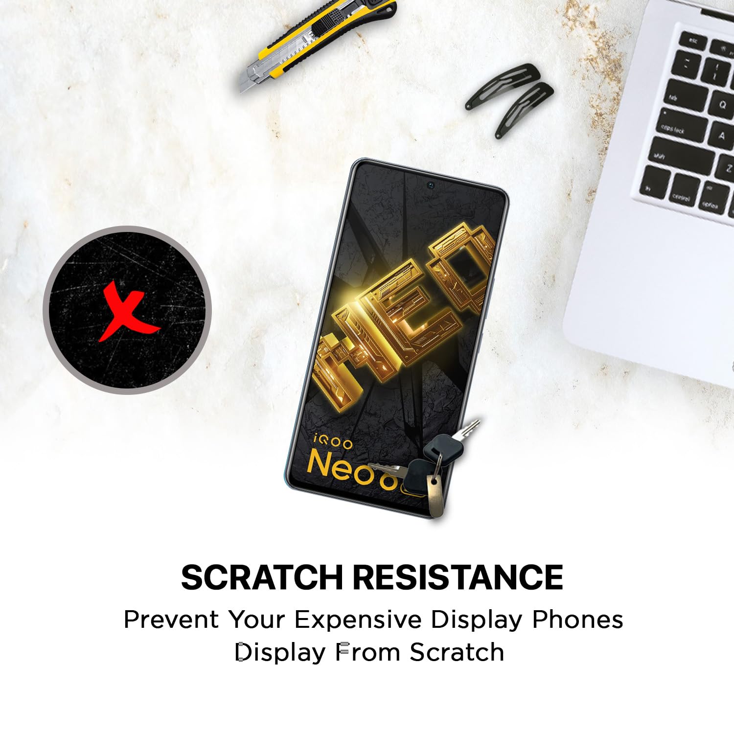 Pikkme iQOO Neo 6 tempered glass – photo 4