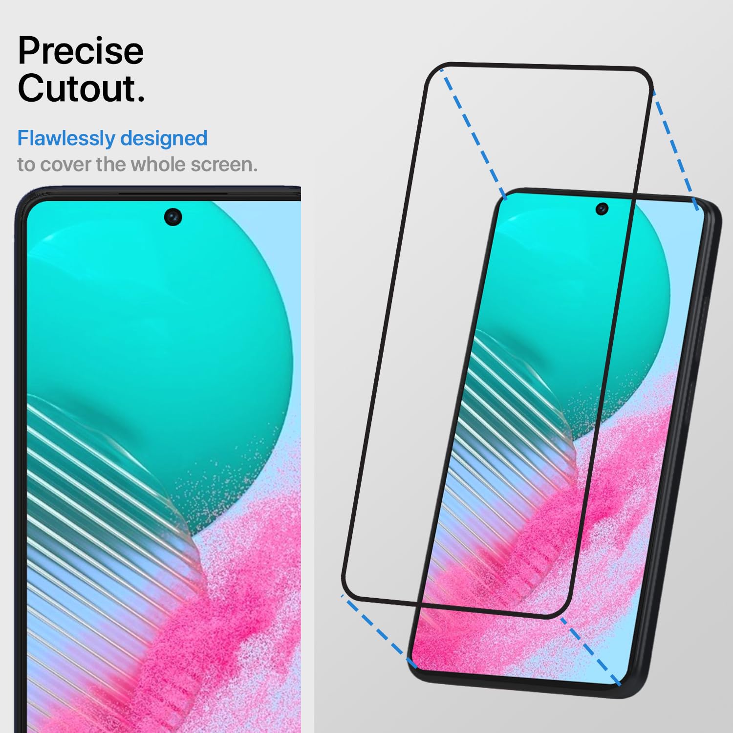 Pikkme Samsung Galaxy M54 5G Tempered Glass