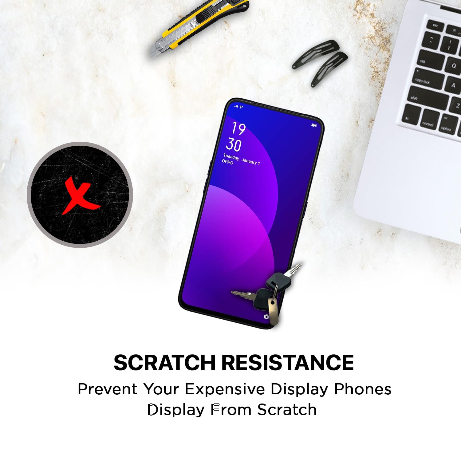 Pikkme Oppo F11 Tempered Glass