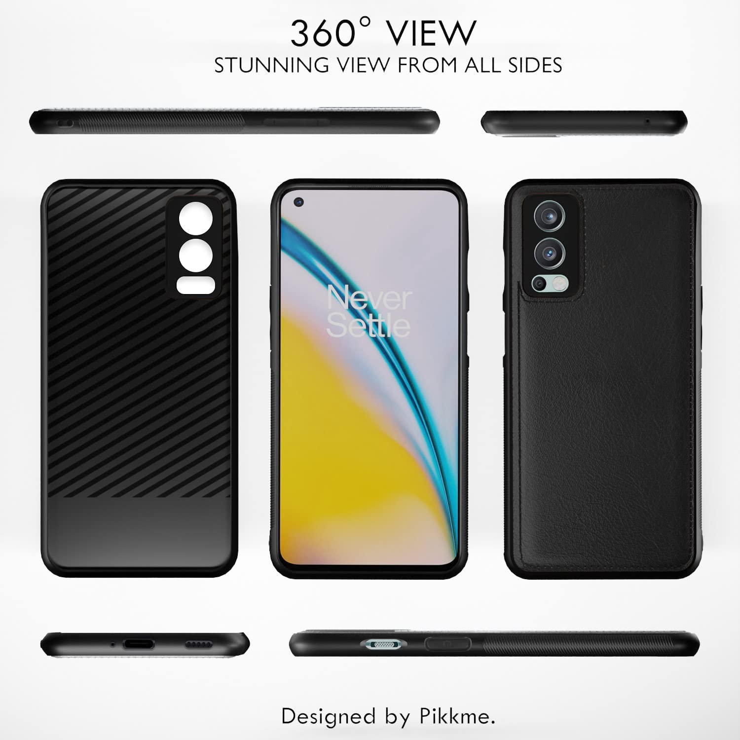 Pikkme OnePlus Nord 2 5G black phone cover – photo 3