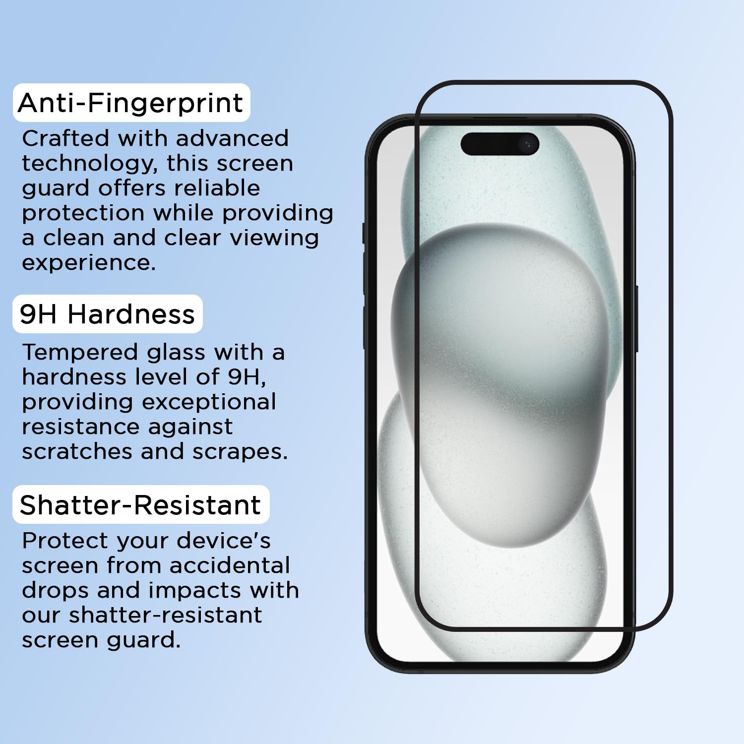 Tempered glass for iPhone 15 – Pikkme – photo 5