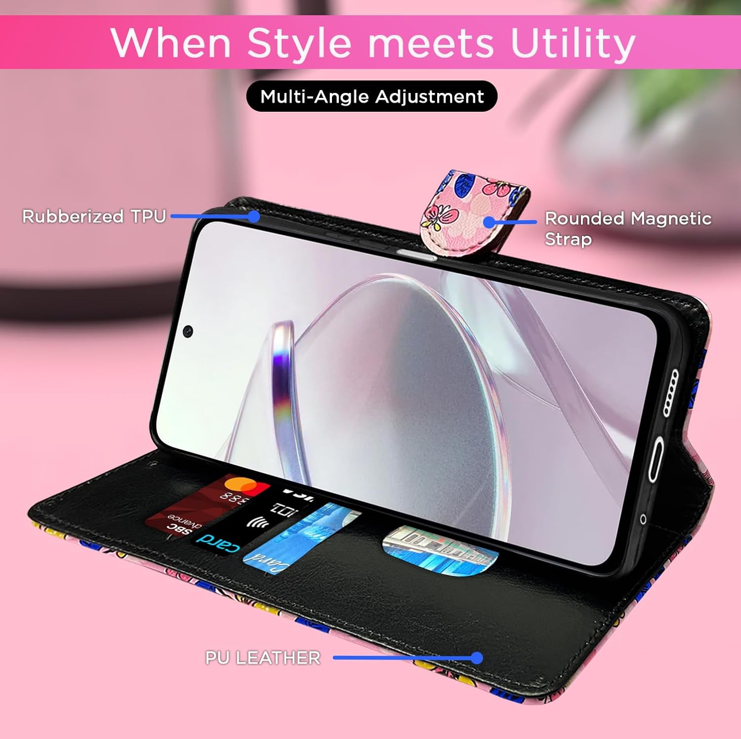 Pikkme Flower Flip Cover