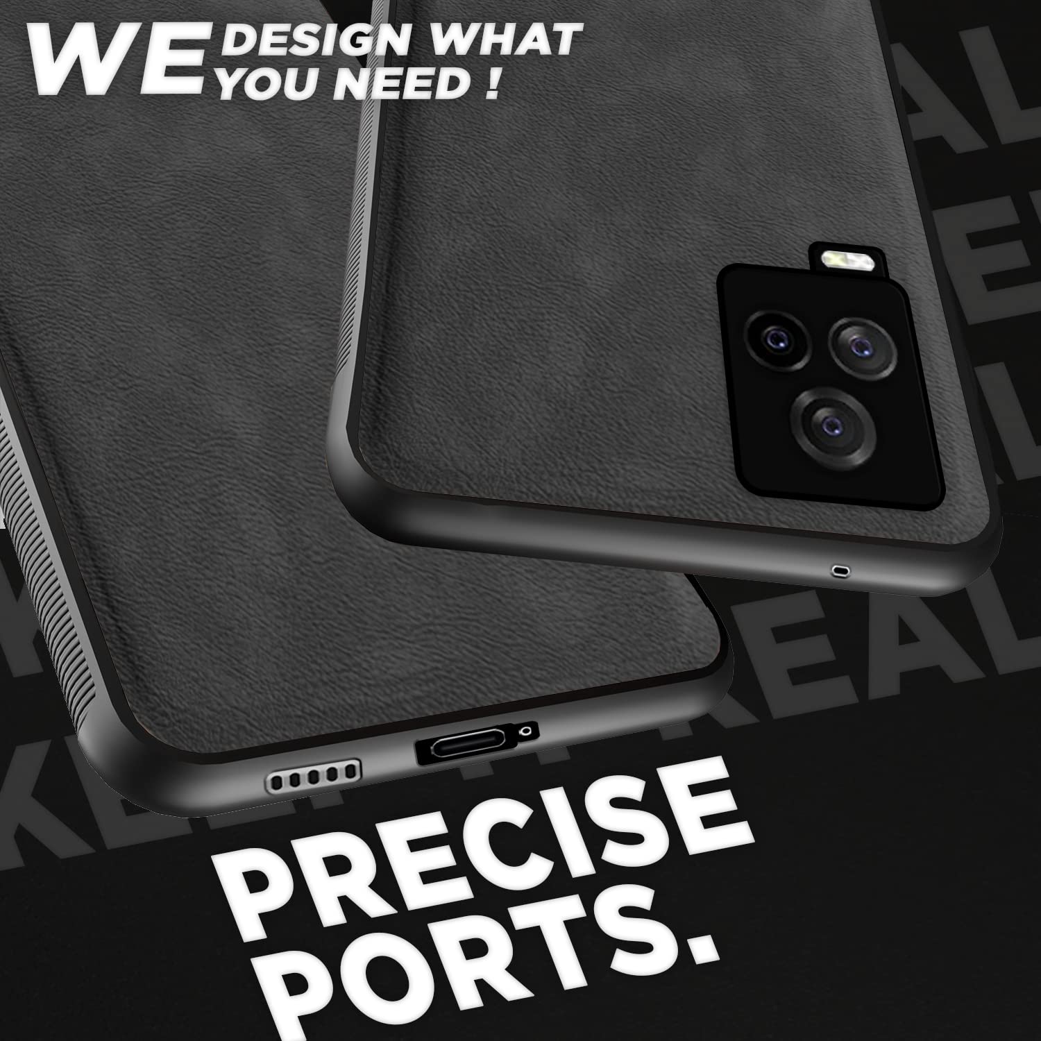 Pikkme Leather Back Cover