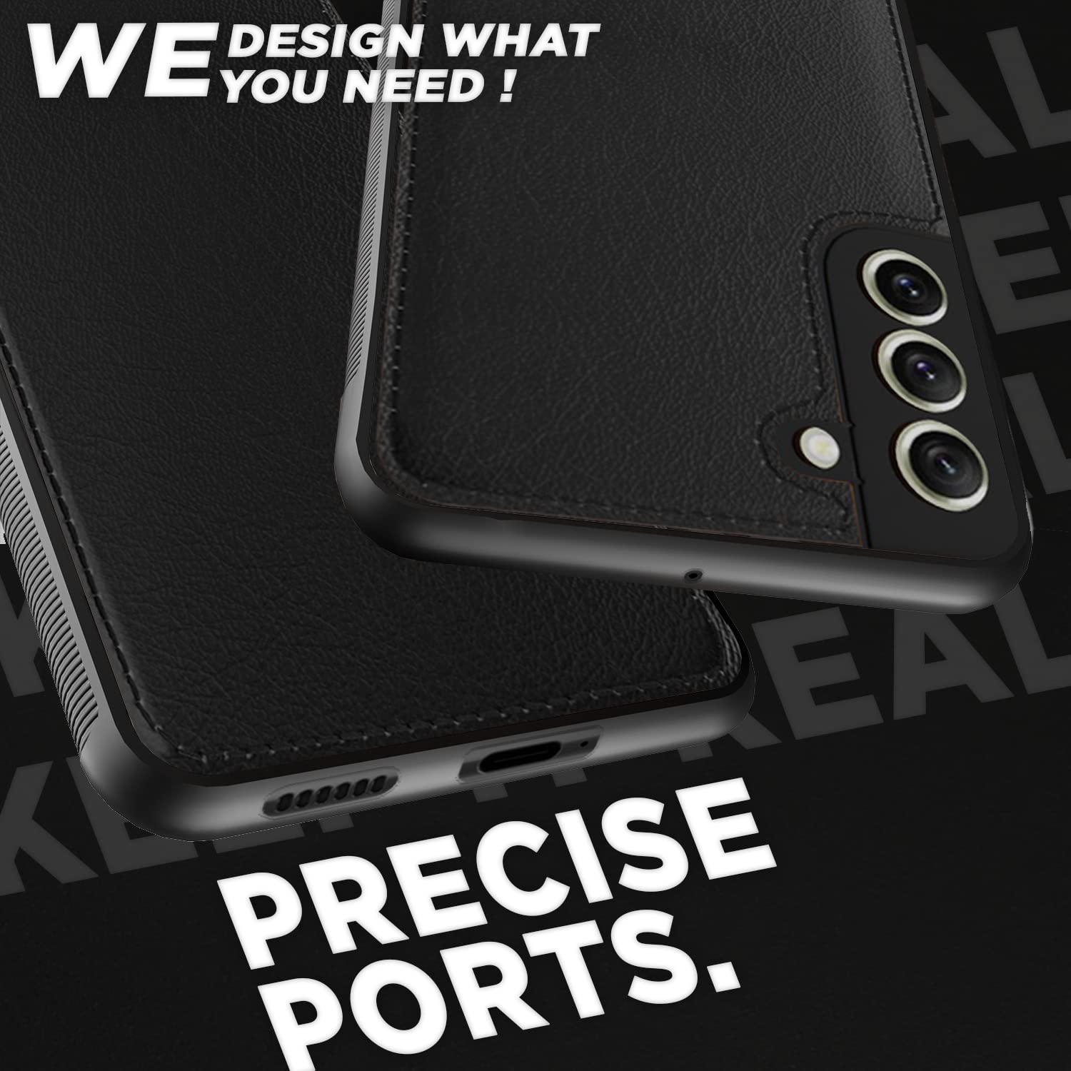 Samsung S21 FE 5G mobile cover in black by Pikkme – photo 4