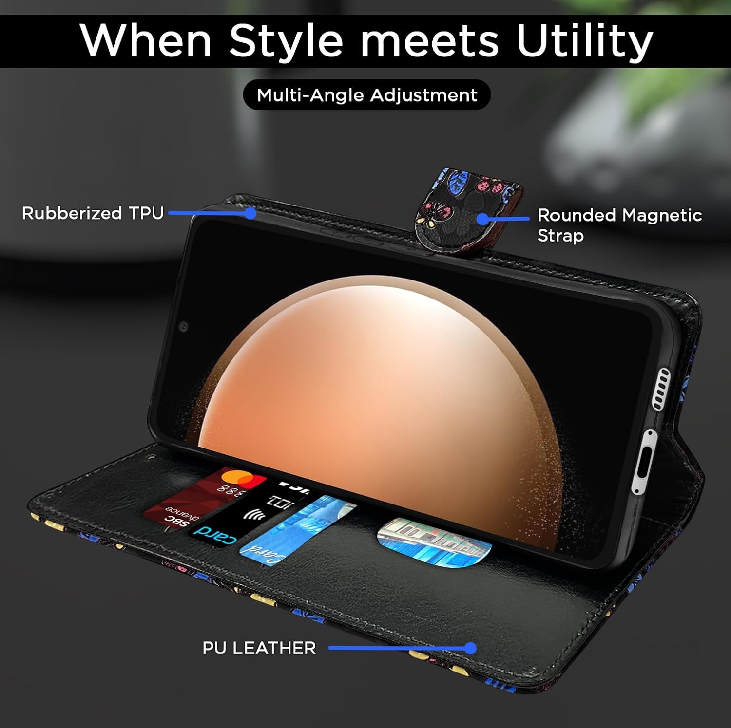 Pikkme Flower Flip Cover