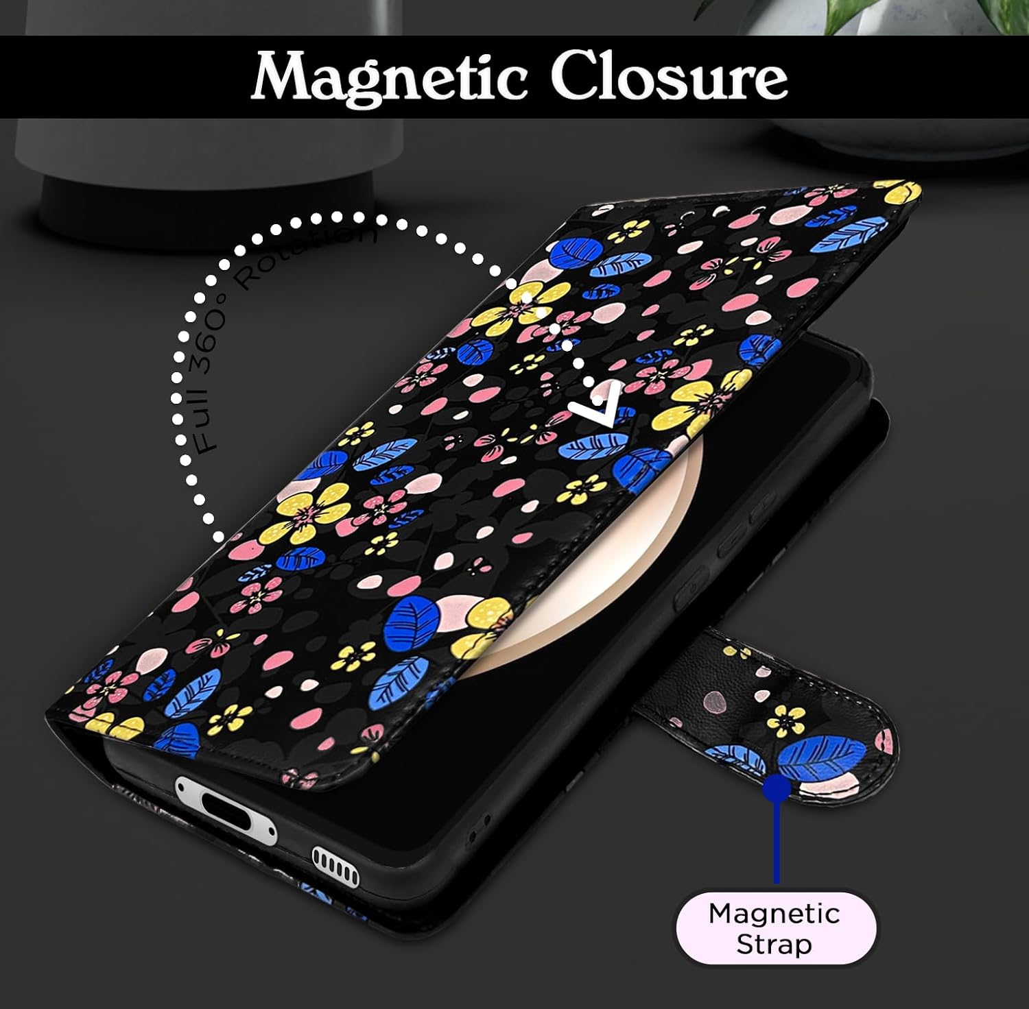 Pikkme Flower Flip Cover