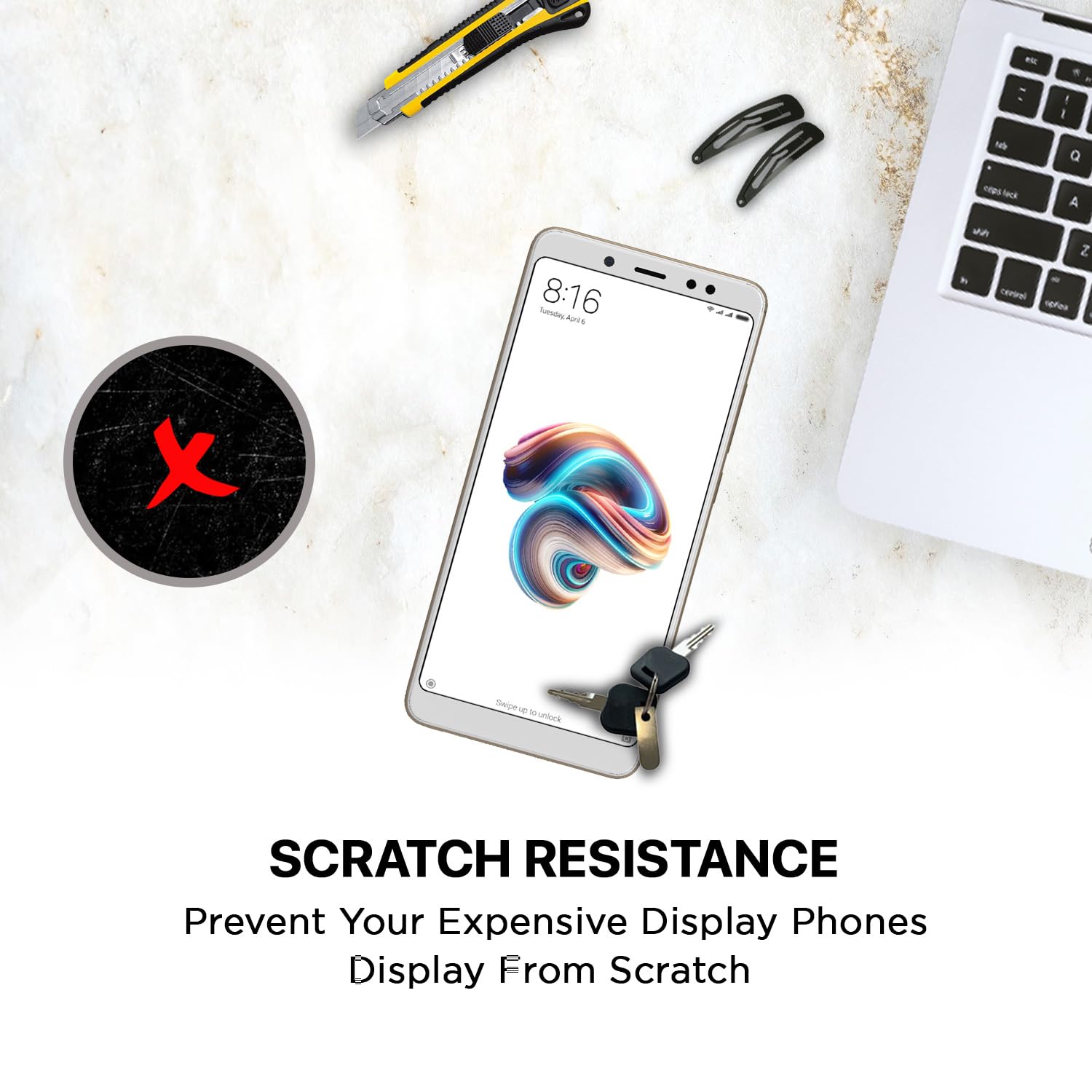 Pikkme Redmi Note 5 Pro tempered glass screen guard – photo 4