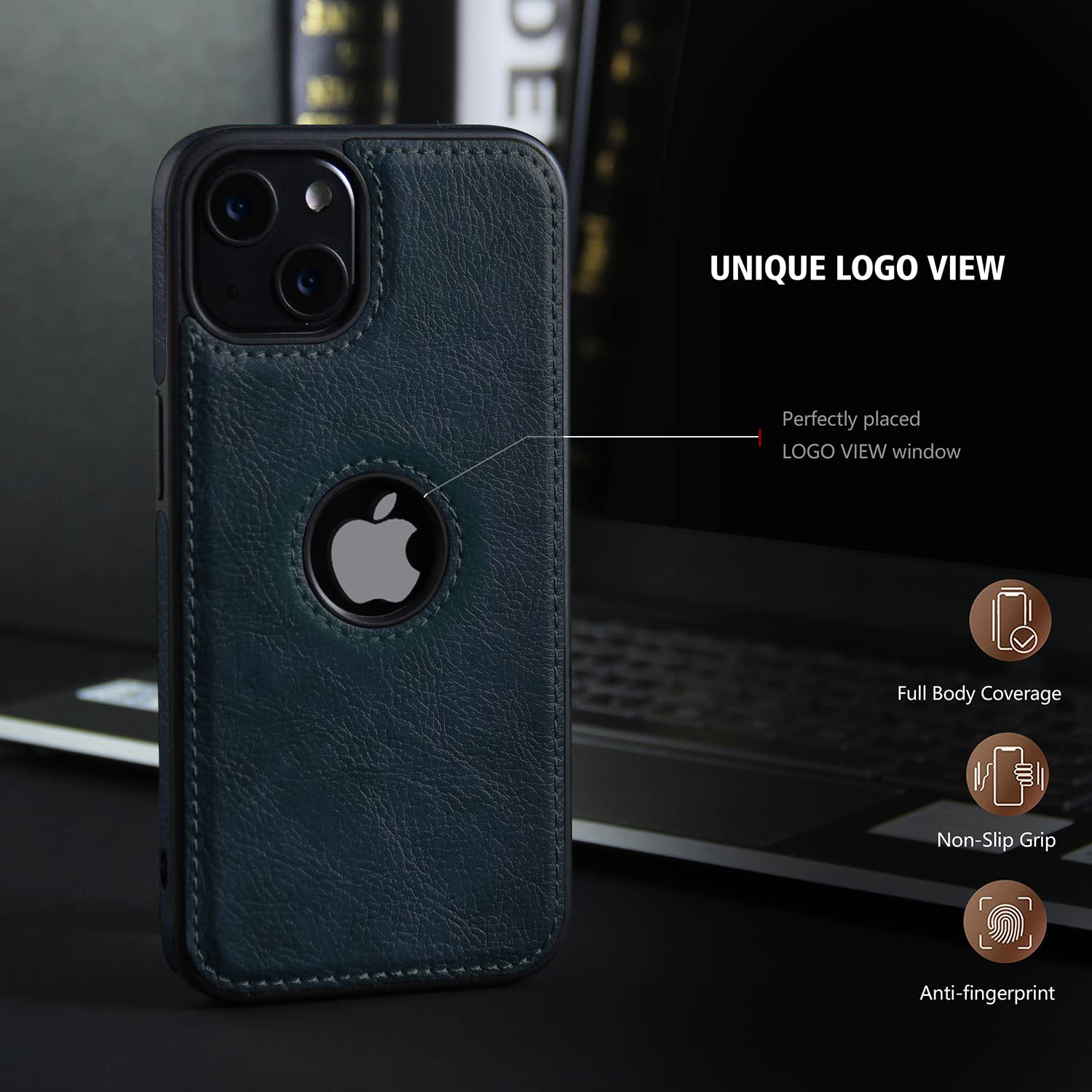 Pikkme black mobile back cover for iPhone 14 Plus – photo 2
