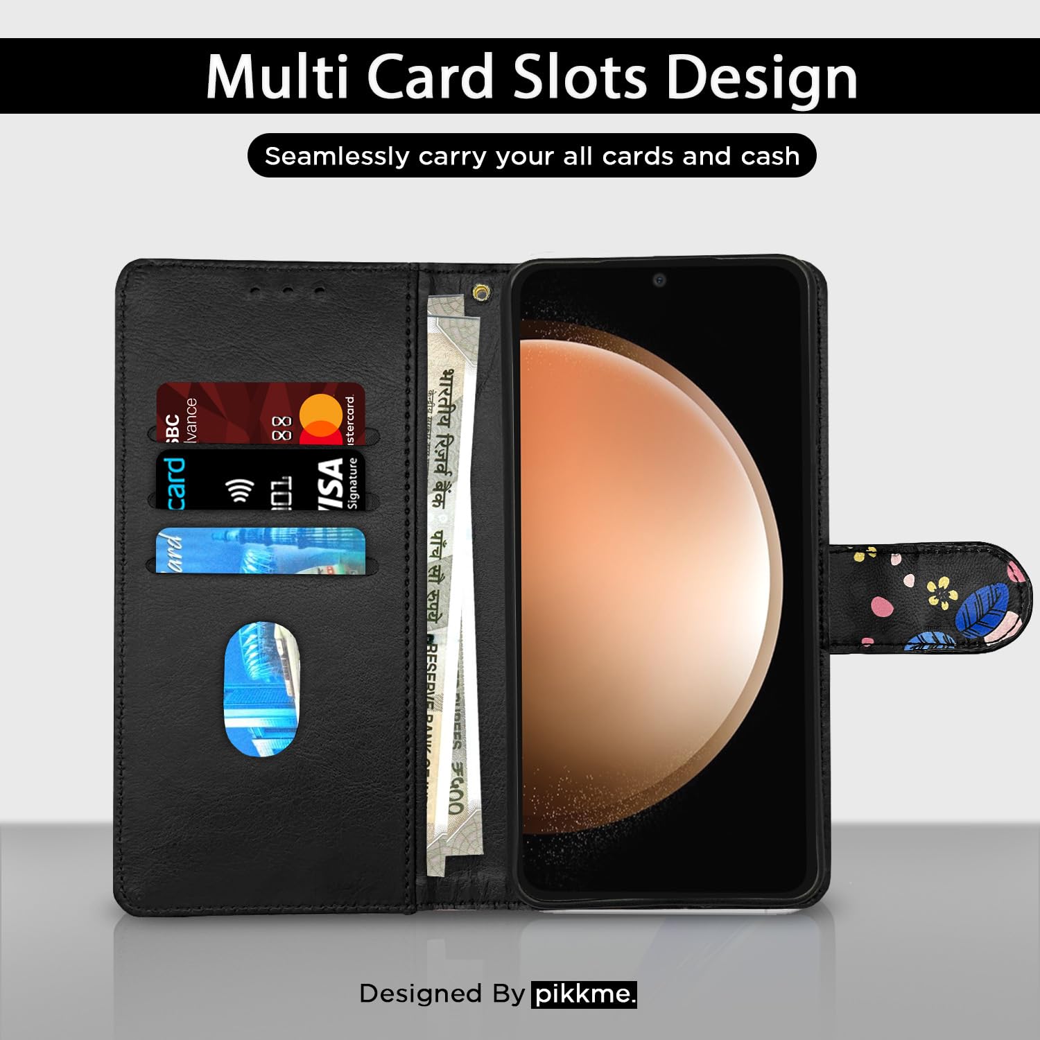 Pikkme Flower Flip Cover