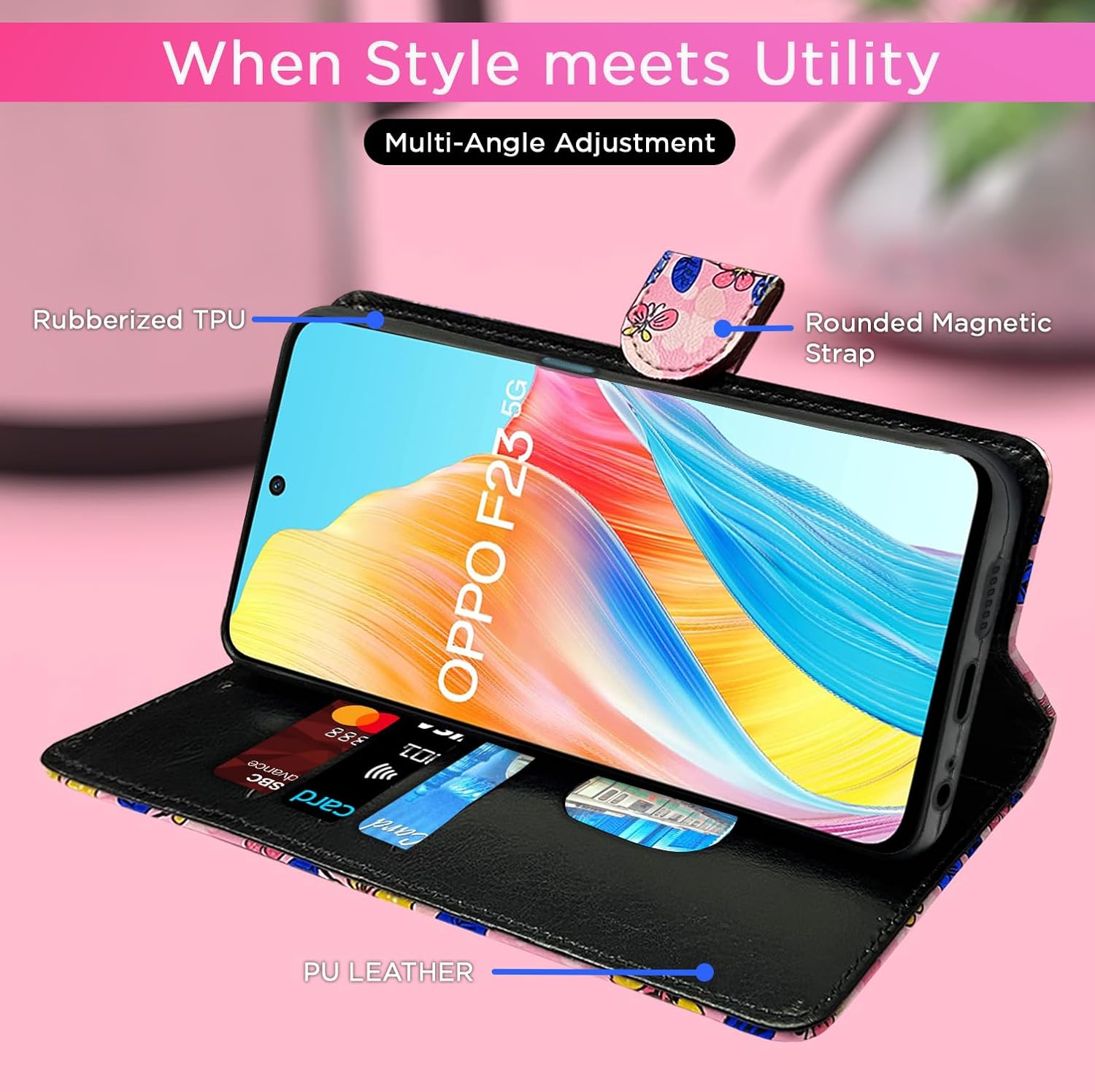 Pikkme Flower Flip Cover