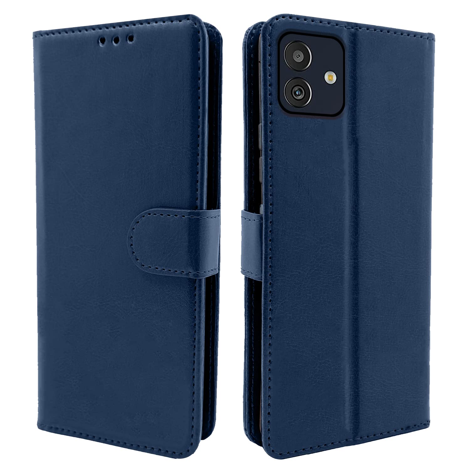 Pikkme Samsung Galaxy M13 5G Vintage Flip Cover | Blue
