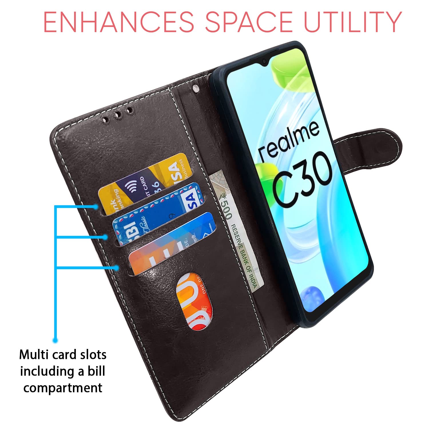 Pikkme Contrast Flip Cover