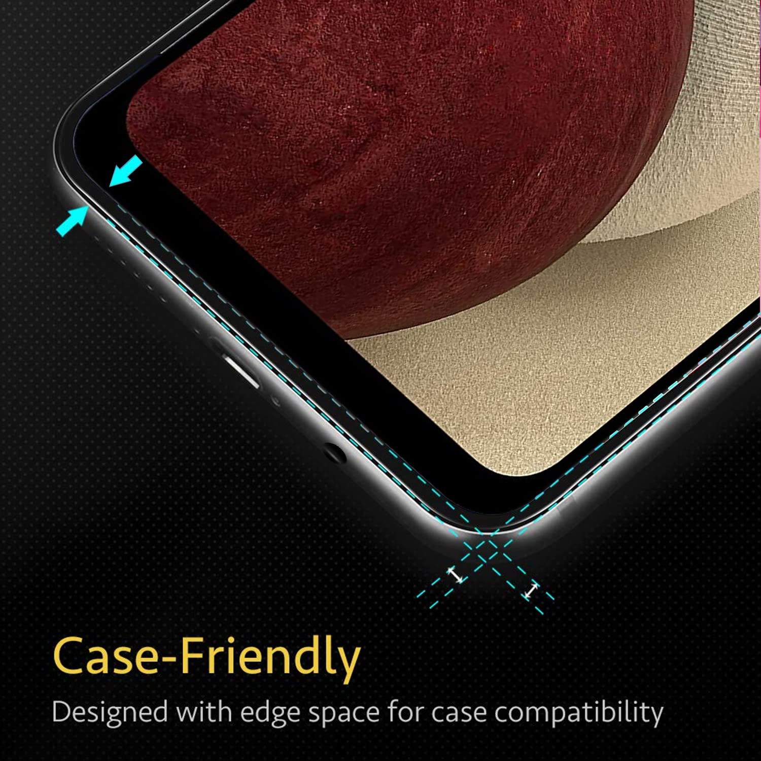 Pikkme Samsung Galaxy M12 Tempered Glass