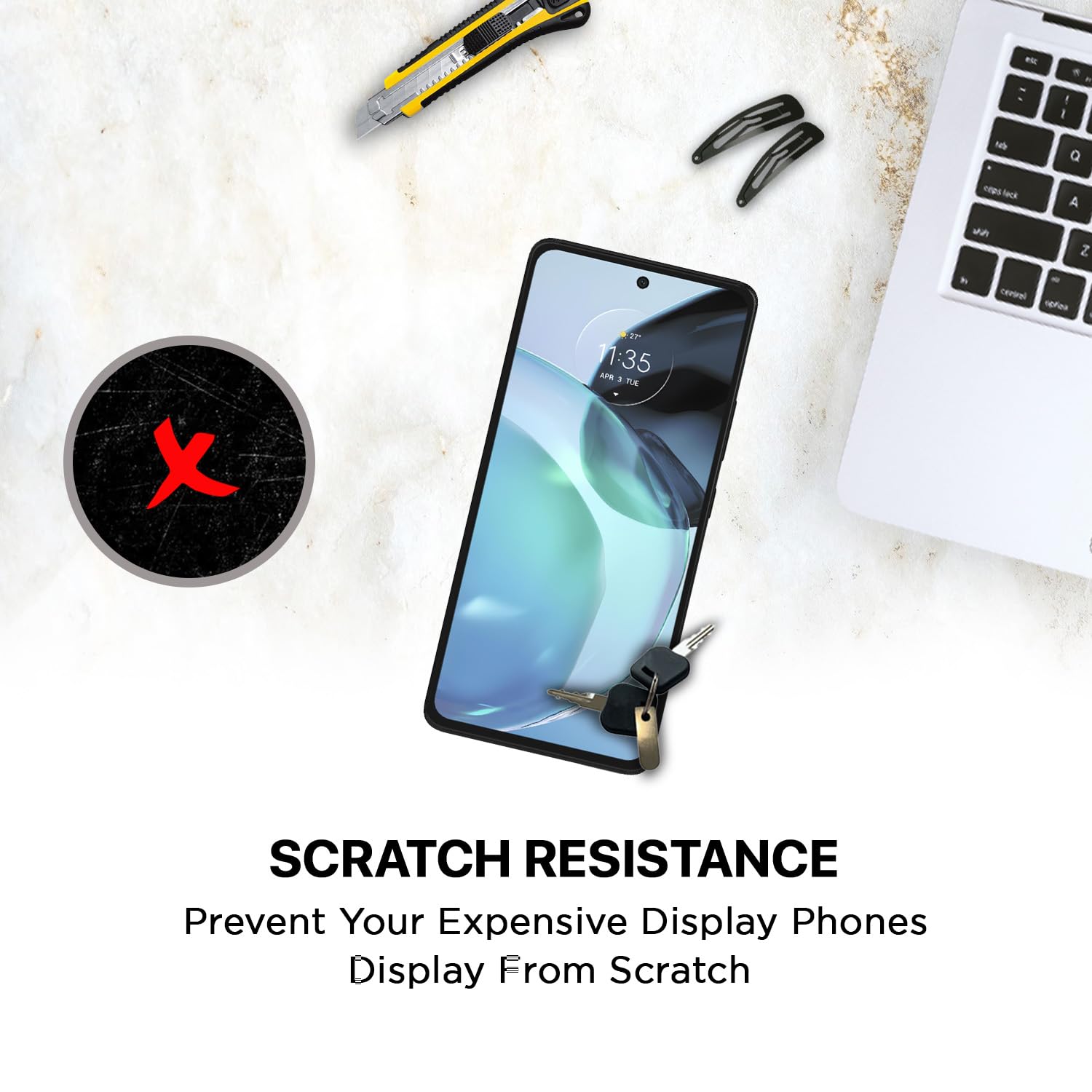 Pikkme Moto G72 Tempered Glass