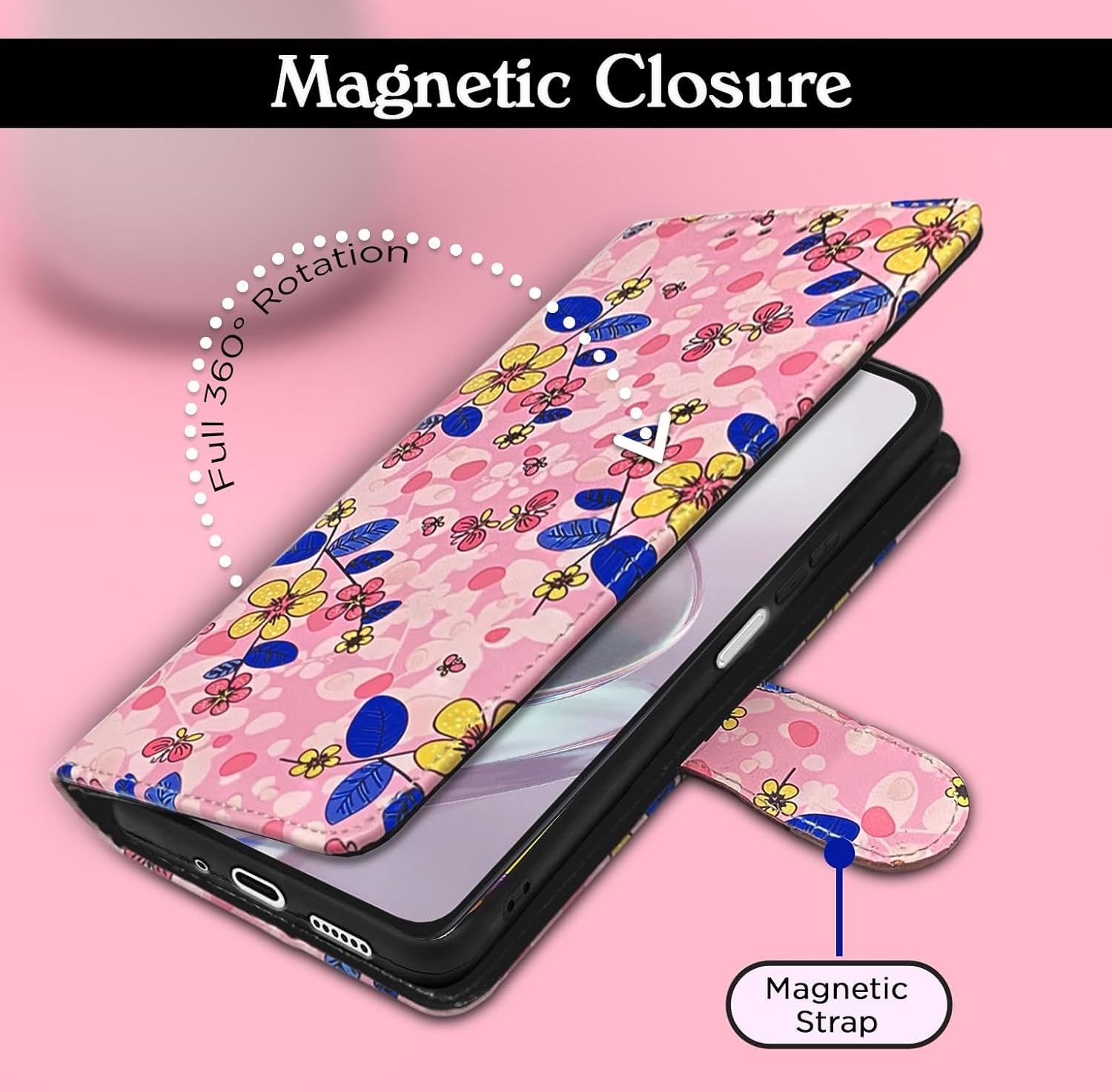 Pikkme Flower Flip Cover