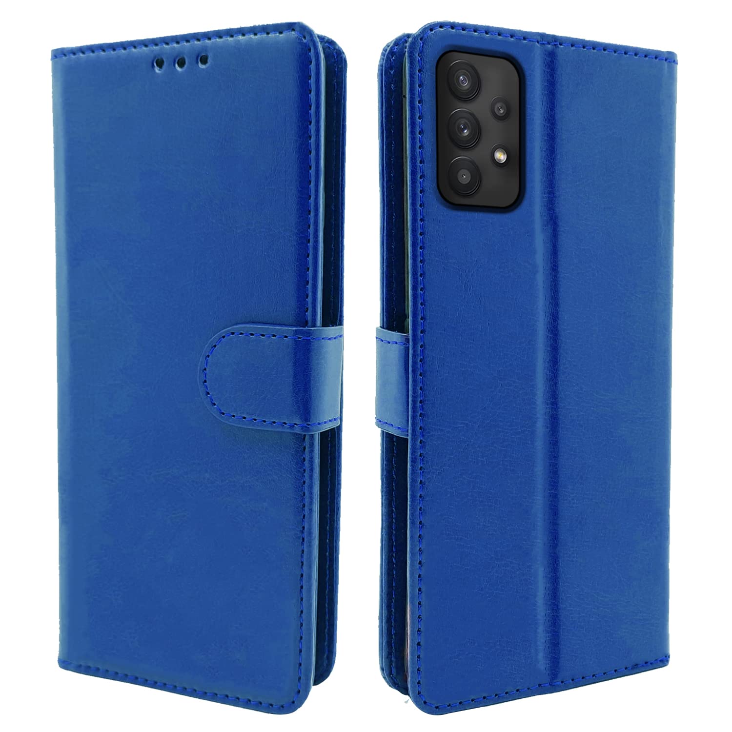 Pikkme Samsung Galaxy A53 5G Vintage Flip Cover | Blue