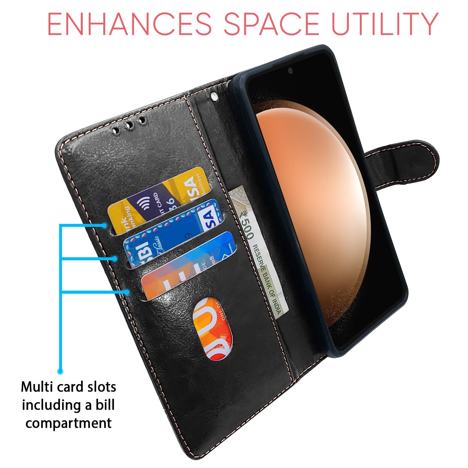 Pikkme Contrast Flip Cover