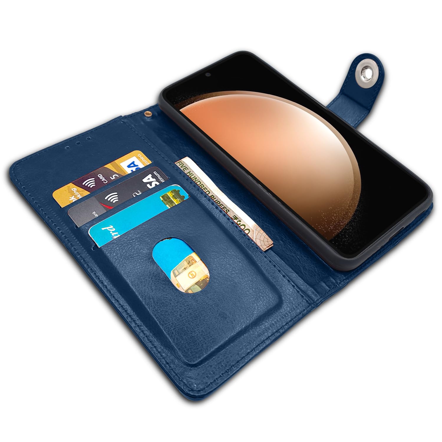 Blue Button flip cover for Samsung S23 FE 5G – Pikkme – photo 3