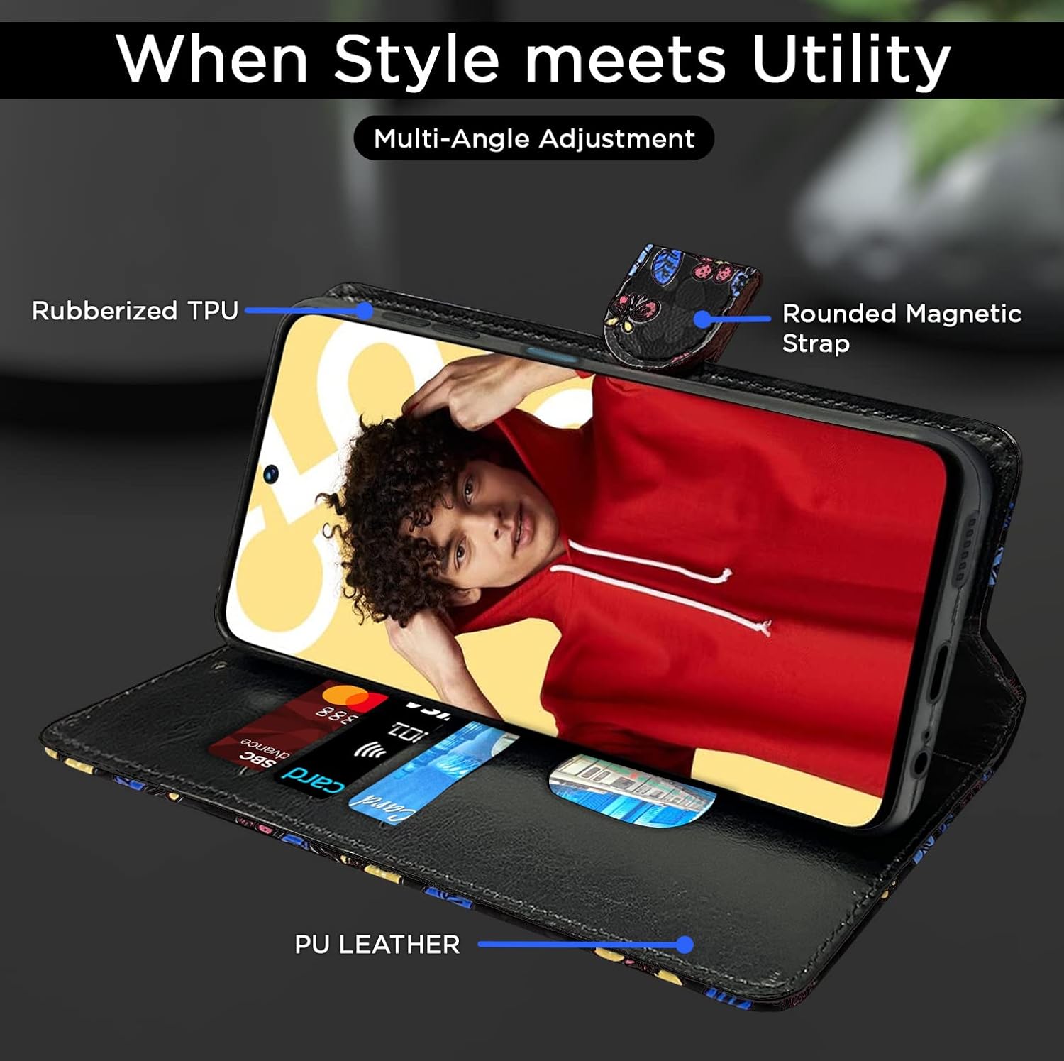 Pikkme Flower Flip Cover