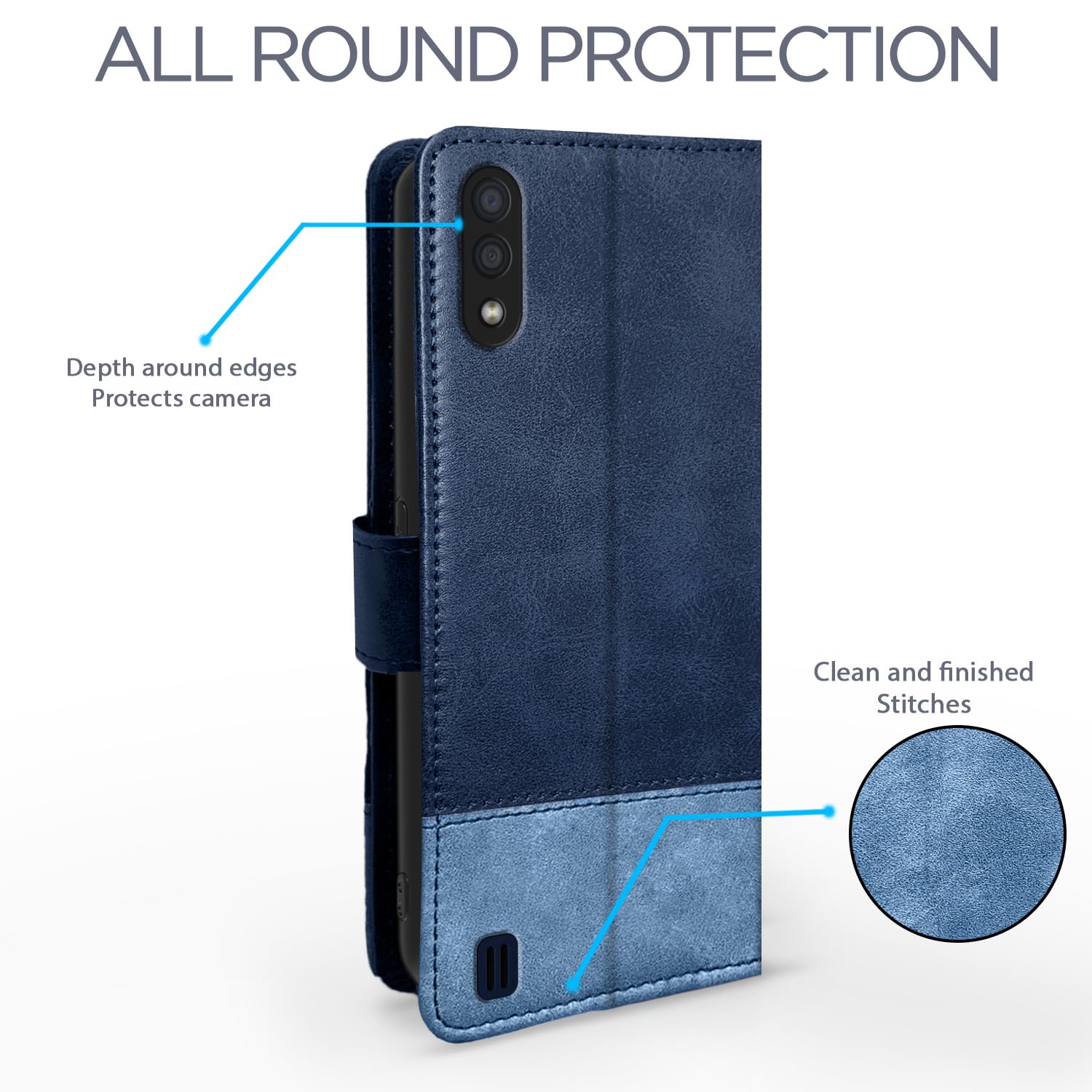 Pikkme Contrast Flip Cover