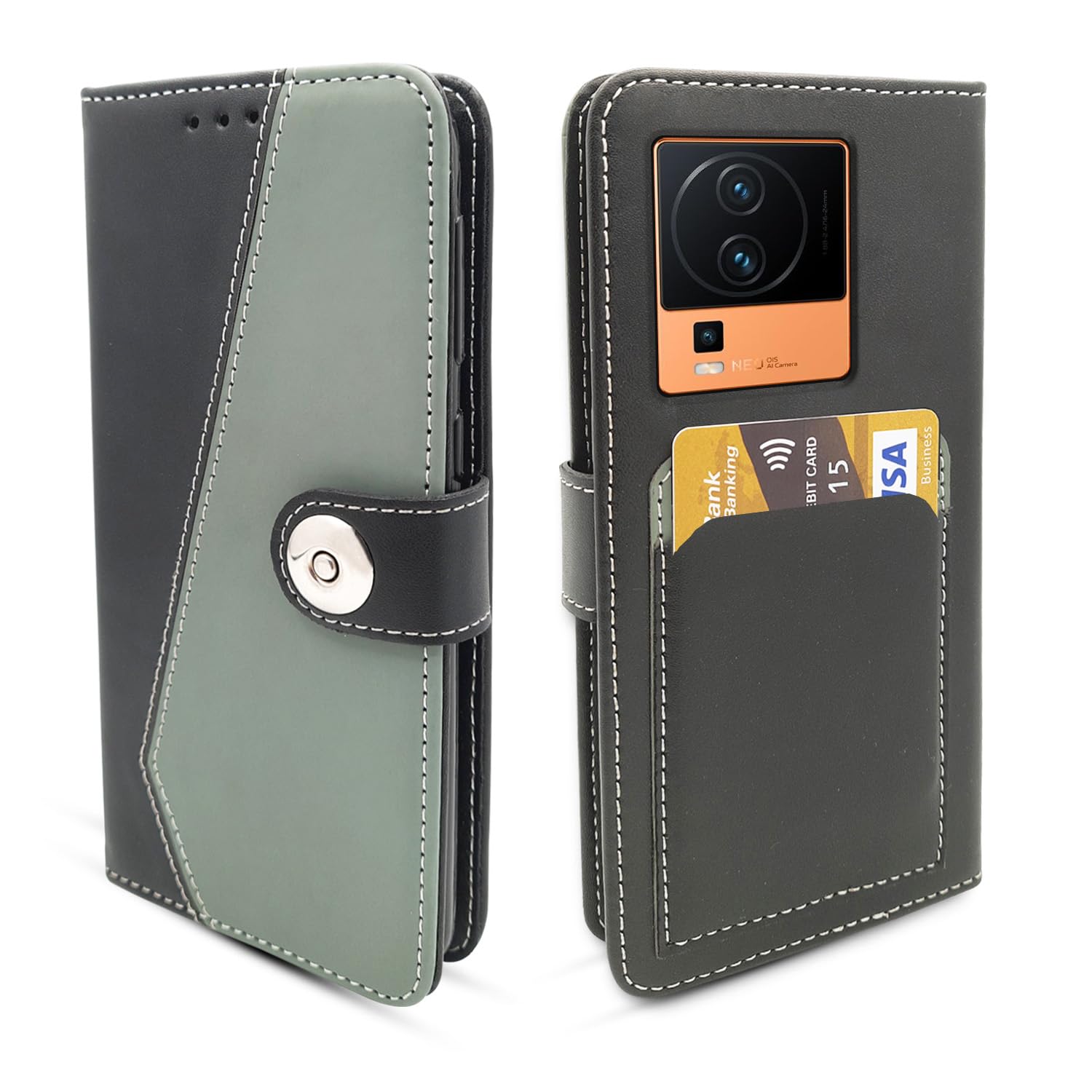 Pikkme Back Pocket Flip Cover