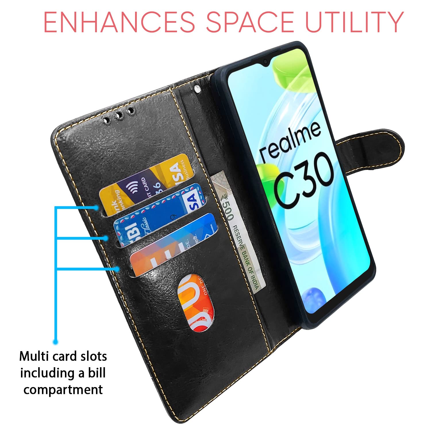 Pikkme Contrast Flip Cover