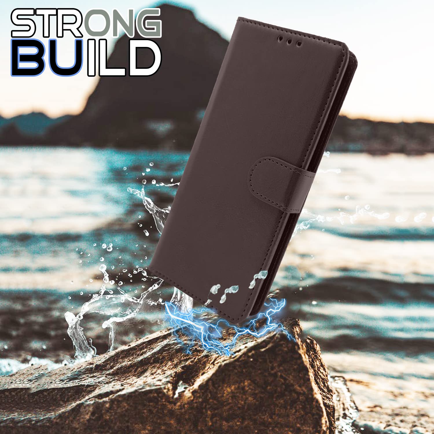 Pikkme Samsung Galaxy A30 / A20 / M10s Vintage Flip Cover | Coffee