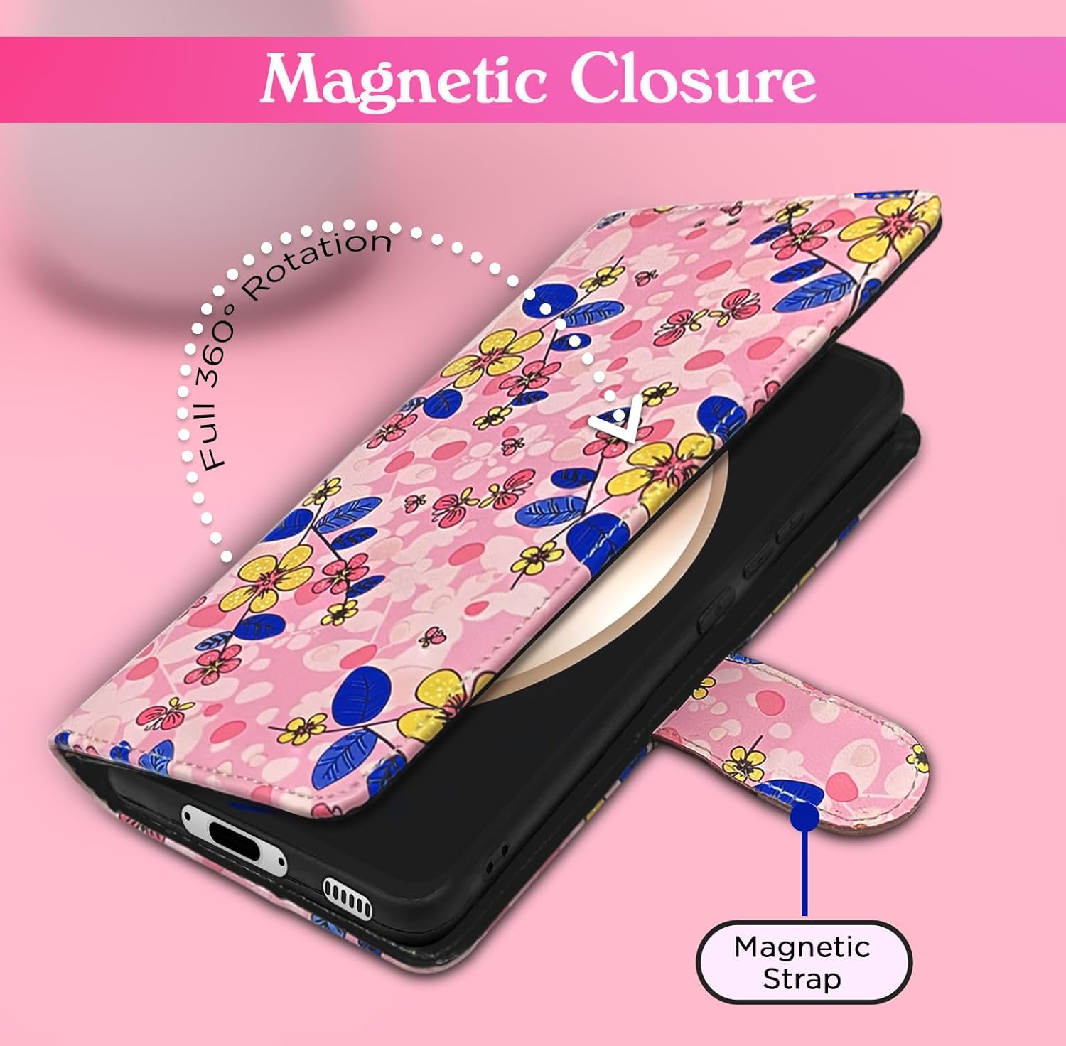 Pikkme Flower Flip Cover