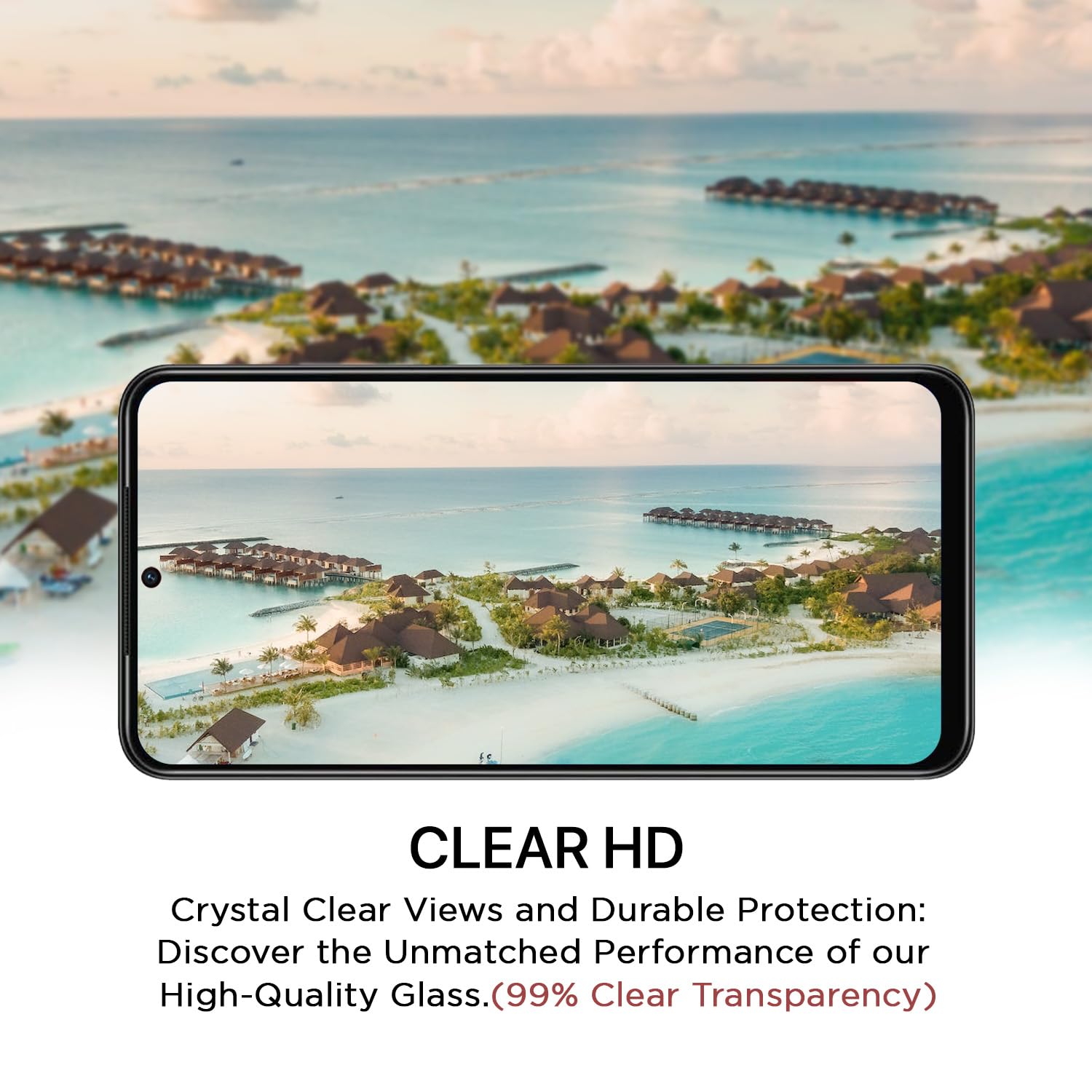 Pikkme Samsung Galaxy M54 5G Tempered Glass