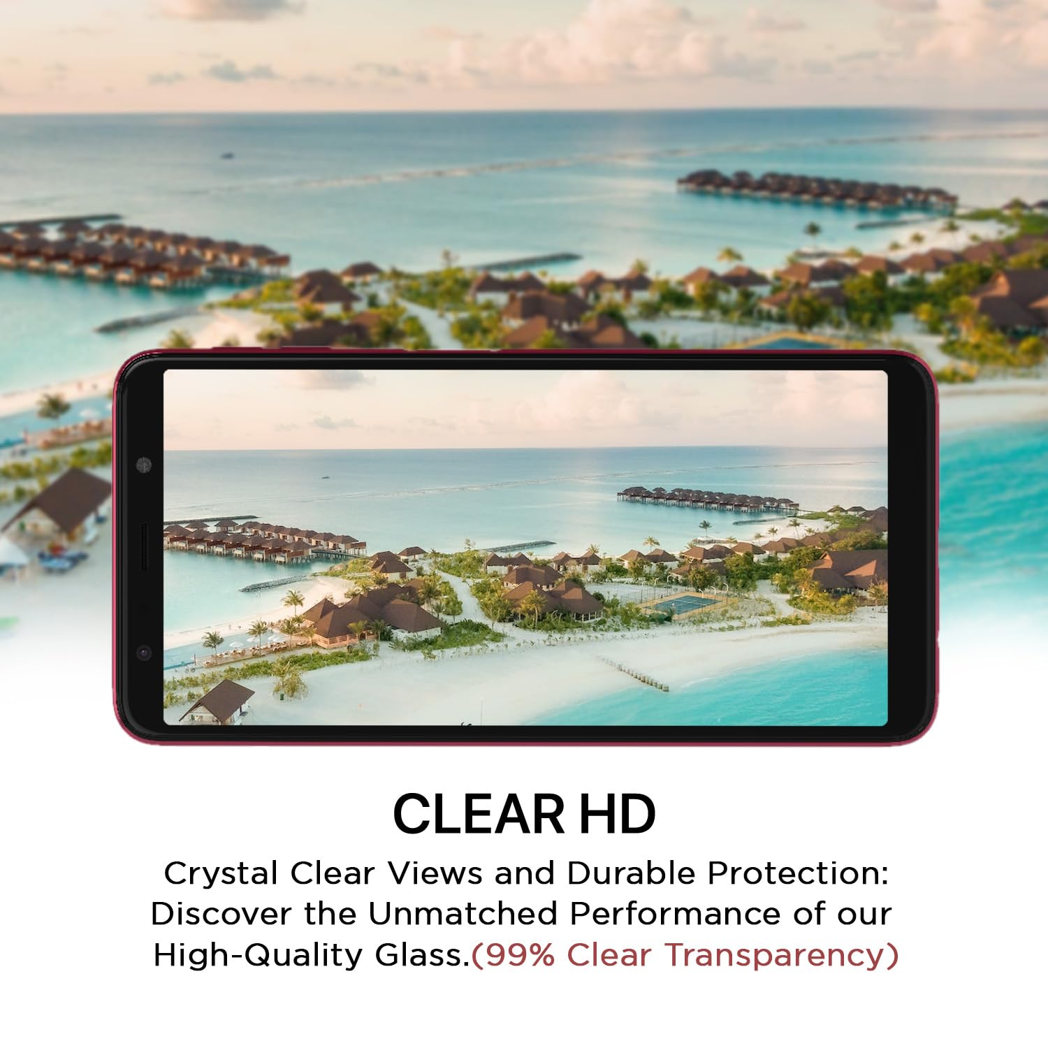Pikkme Samsung Galaxy A7 2018 Tempered Glass