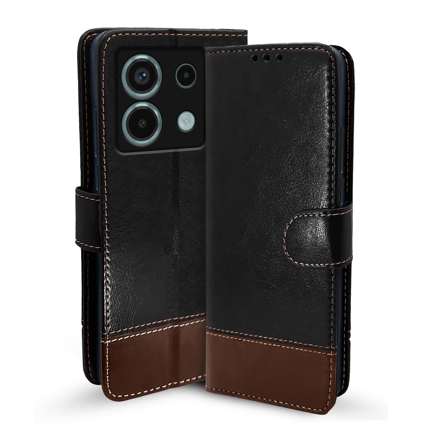 Pikkme Redmi Note 13 Pro 5G black flip cover