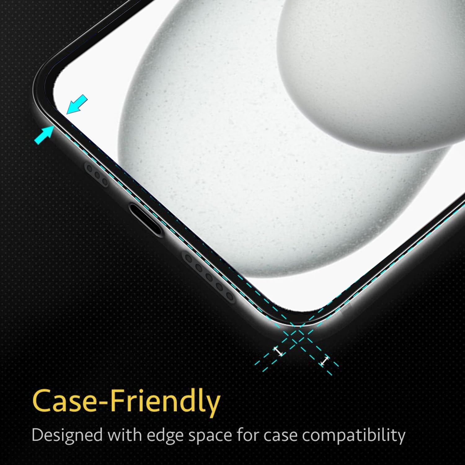 iPhone 15 tempered glass by Pikkme – photo 3
