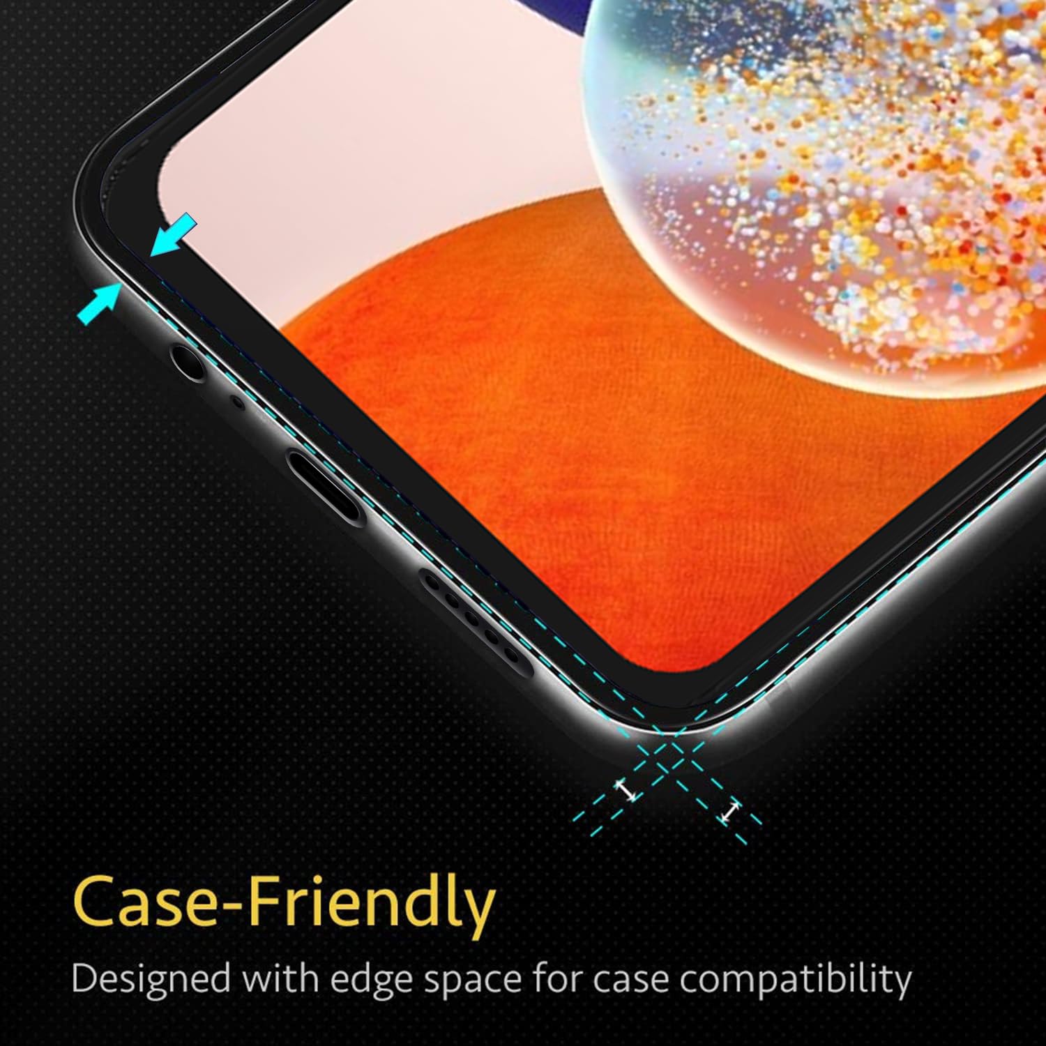 Pikkme Samsung Galaxy A14 5G Tempered Glass