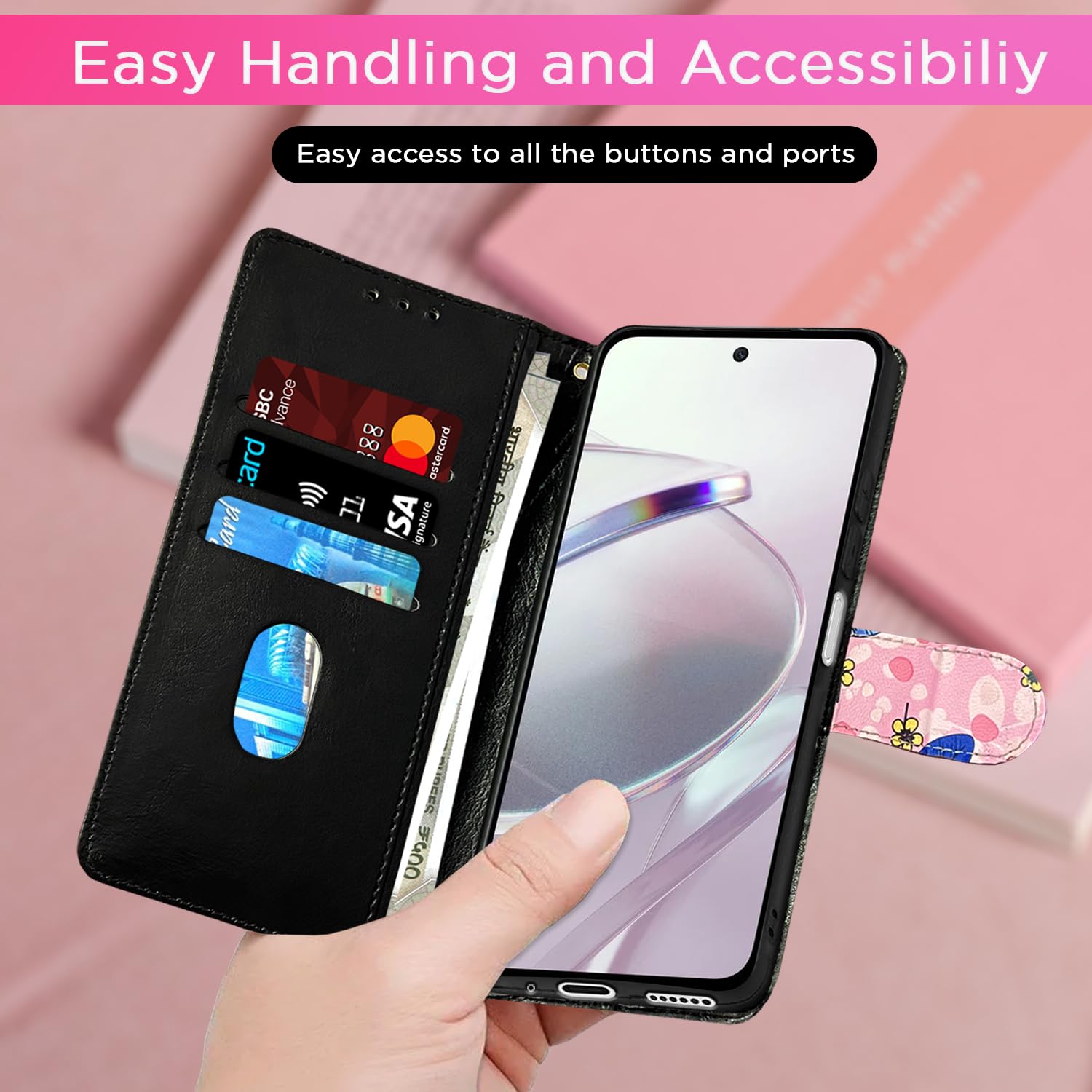 Pikkme Flower Flip Cover