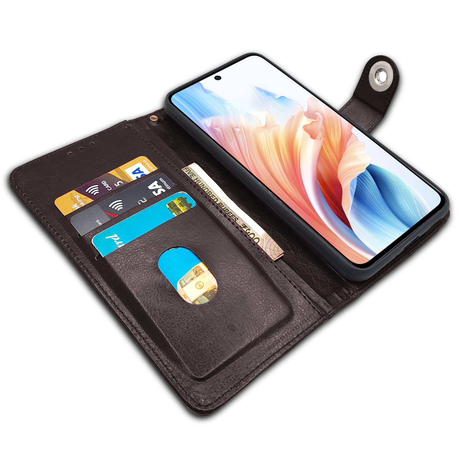 Pikkme coffee mobile flip cover for Oppo A79 5G – photo 3