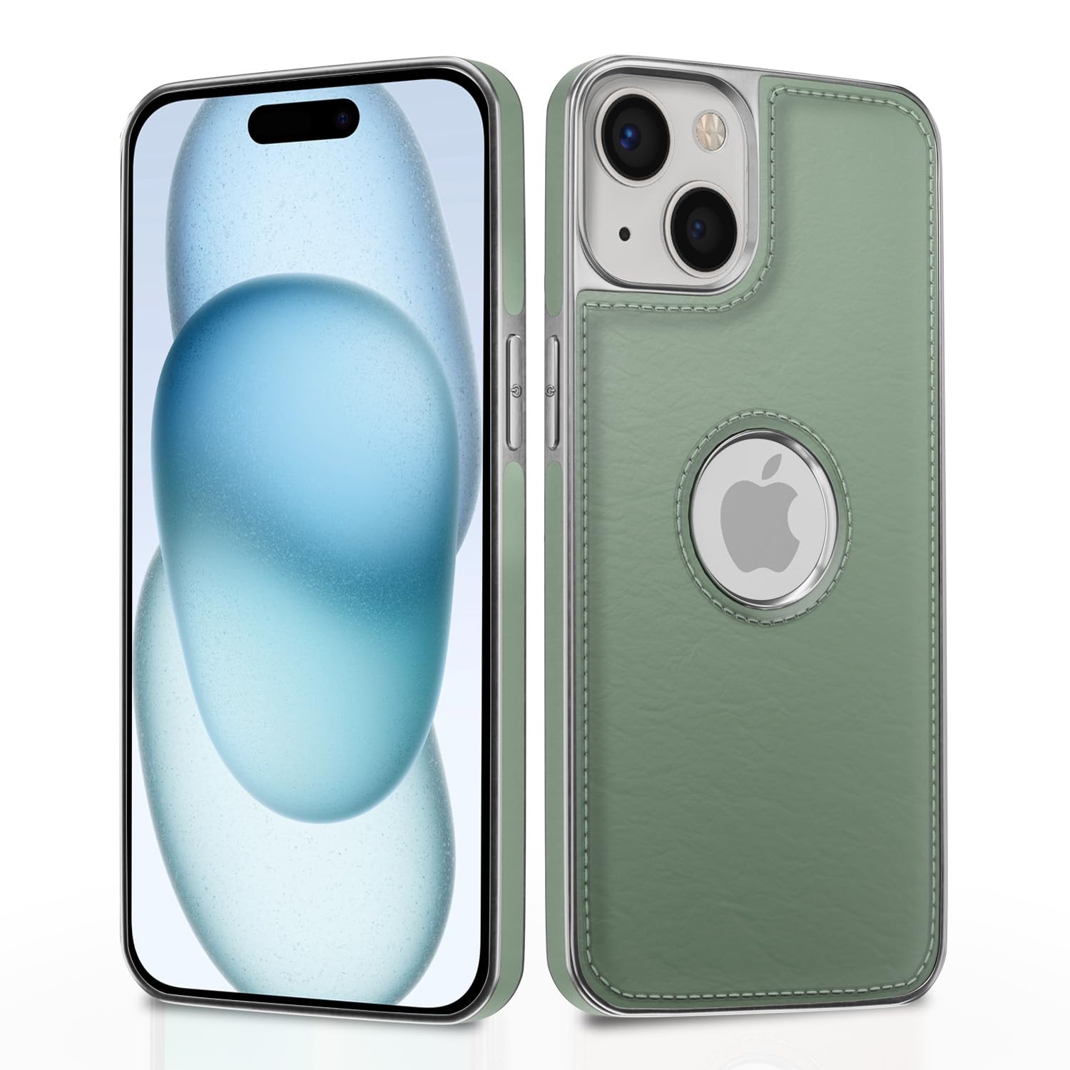 Chrome Leather Back Cover