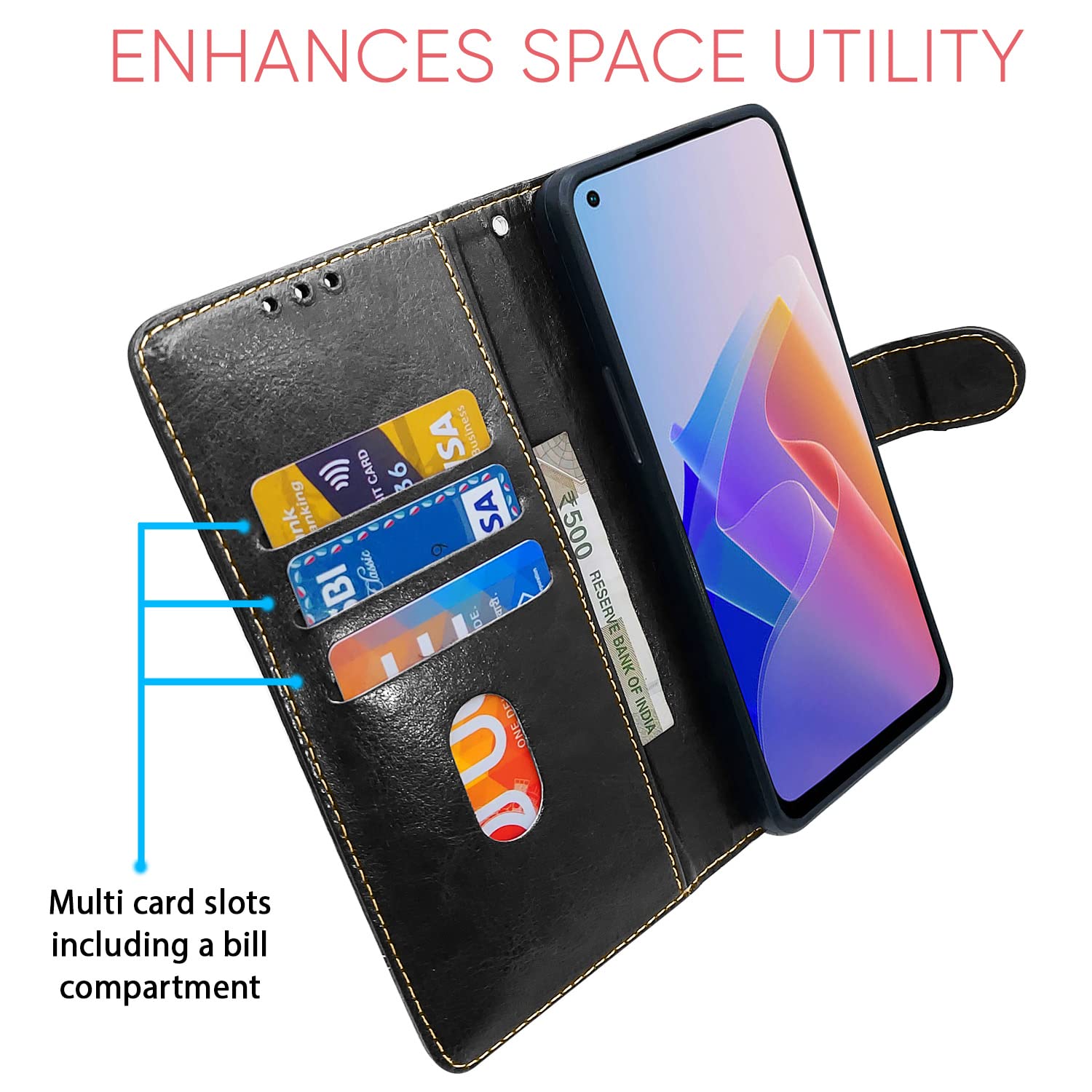 Pikkme Contrast Flip Cover