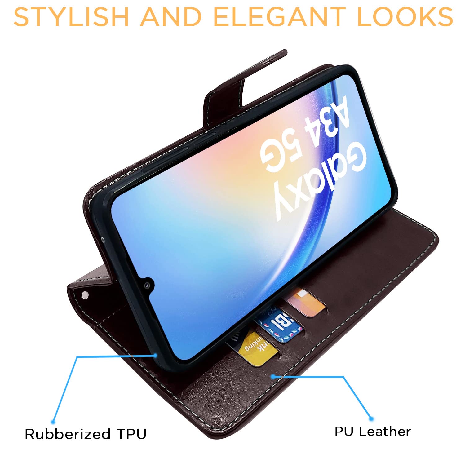 Coffee flip case for Samsung A34 5G – Pikkme – photo 4